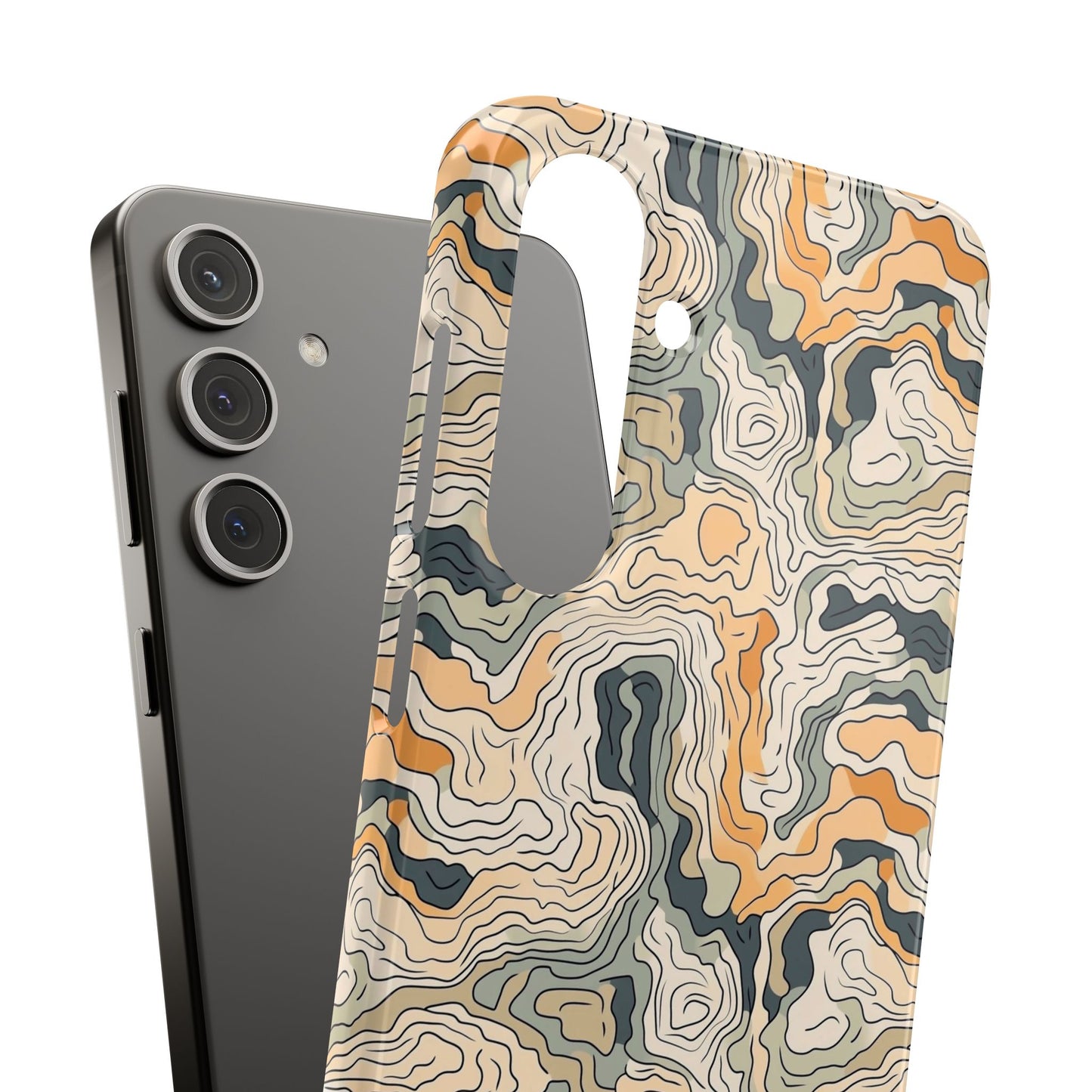 Earthy Abstract Snap Case