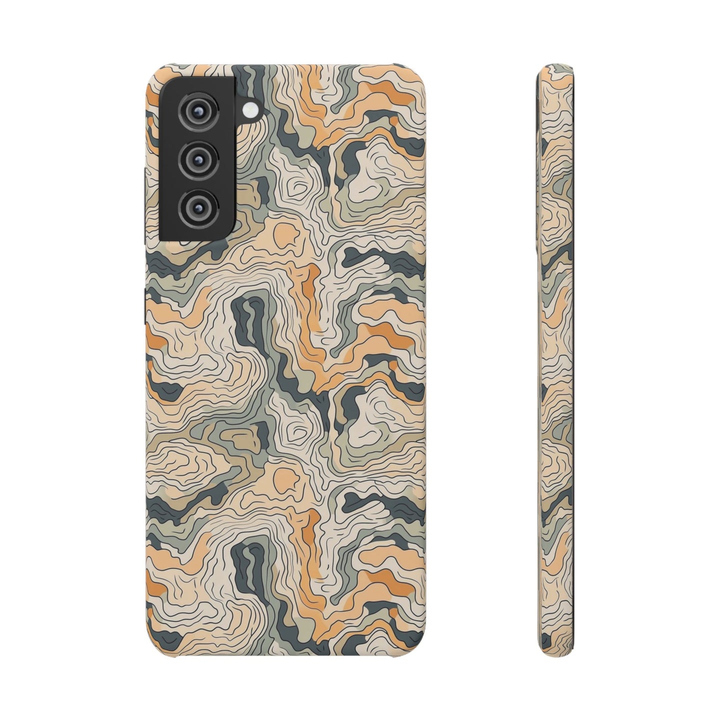 Earthy Abstract Snap Case