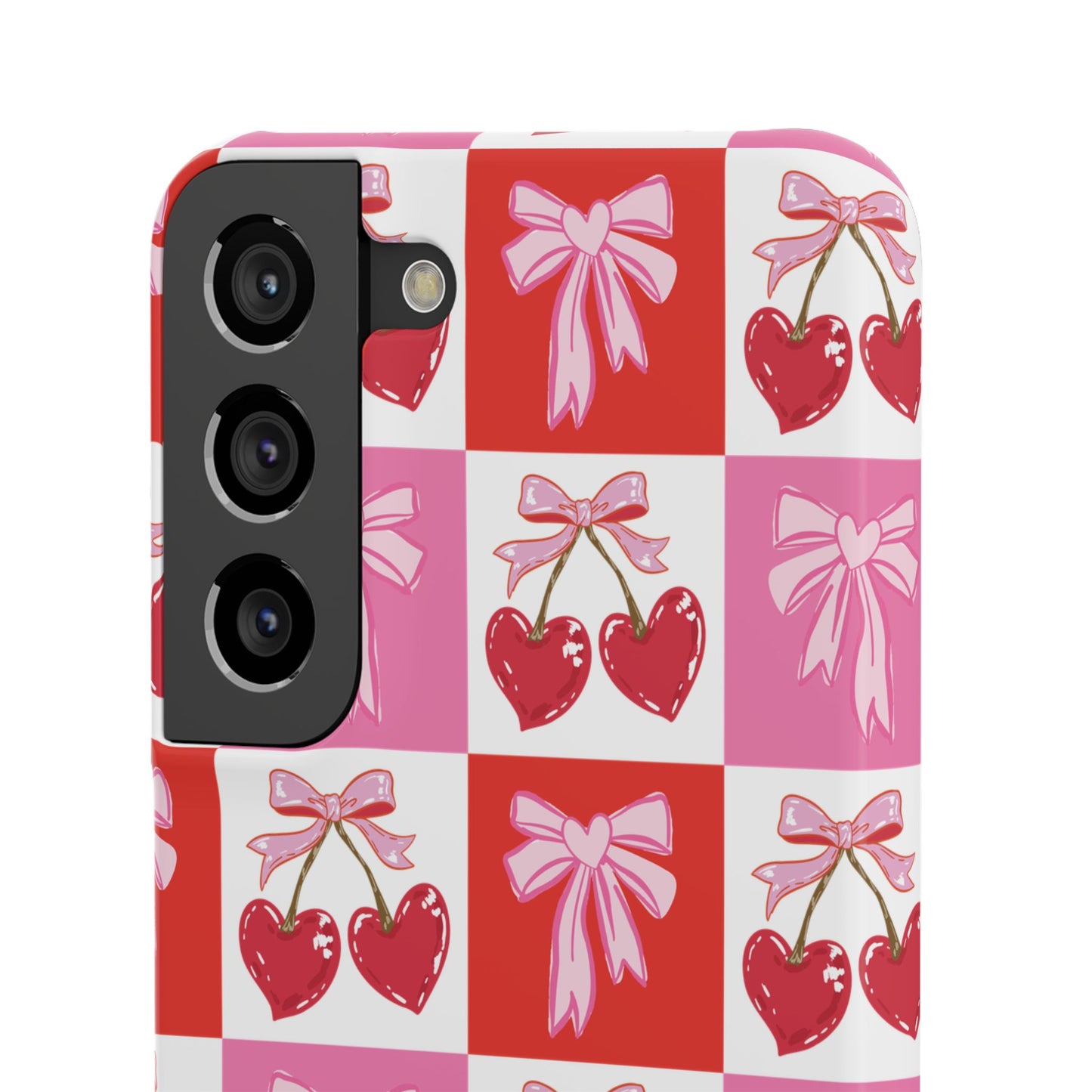 Sweet Pink Coquette Snap Case