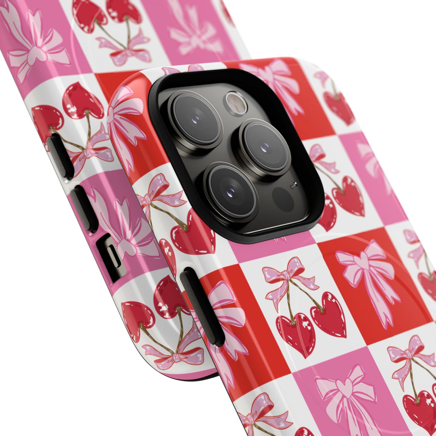 Sweet Pink Coquette Tough Magnetic Phone Case