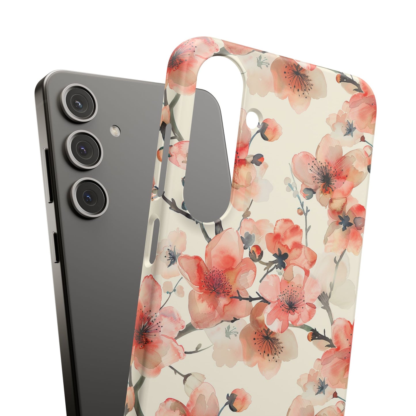 Cherry Veil Phone Snap Case