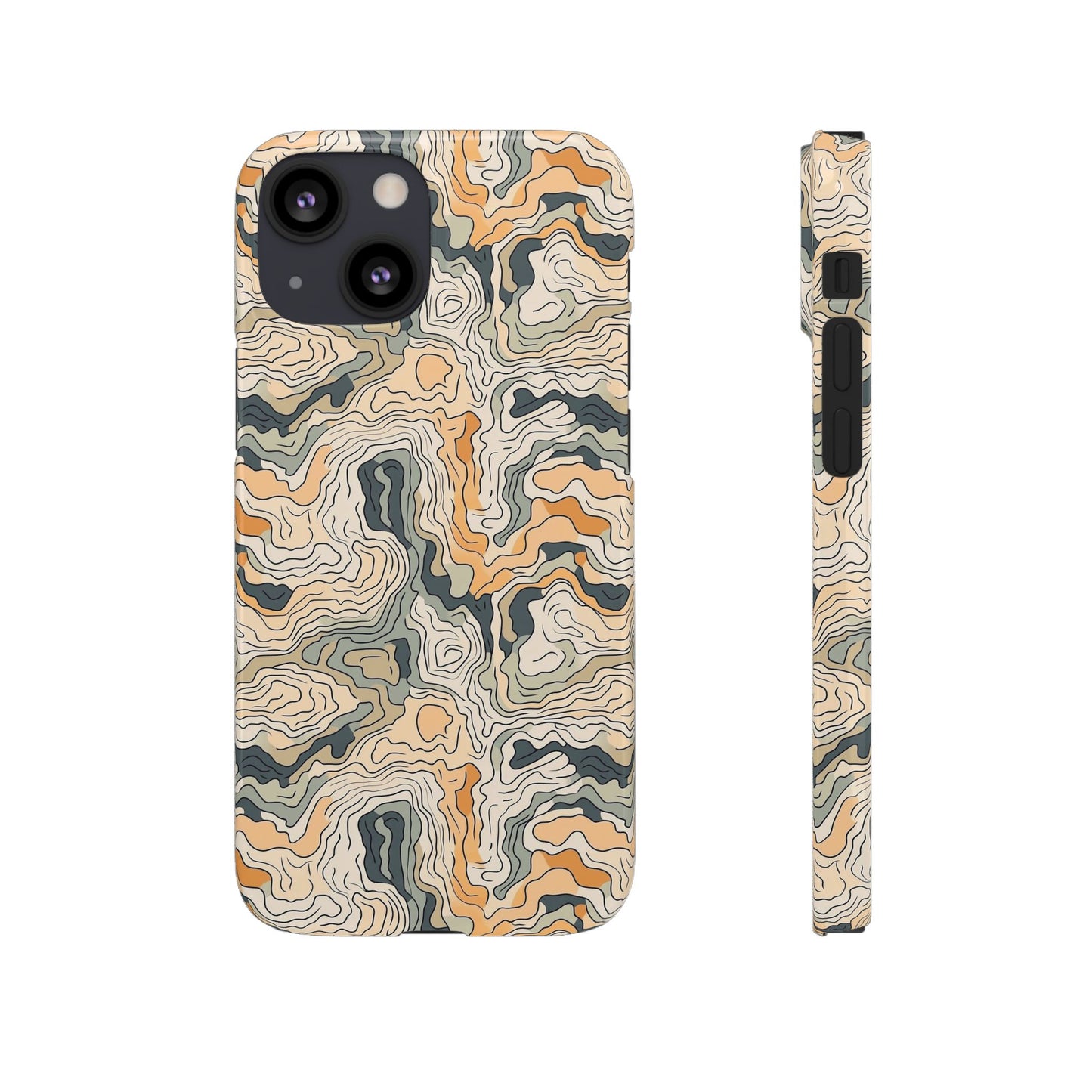 Earthy Abstract Snap Case