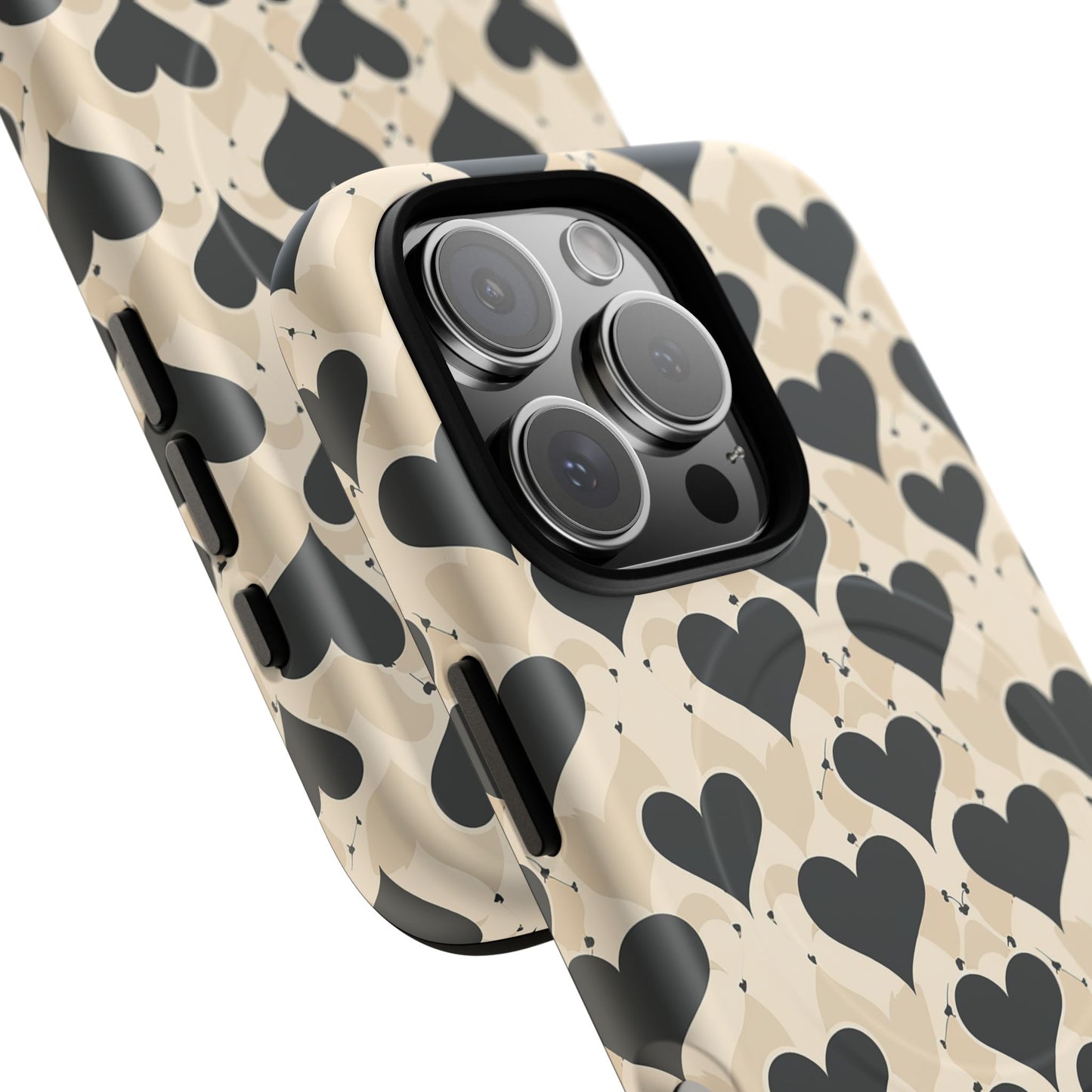 Whisper Hearts Tough Magnetic Phone Case