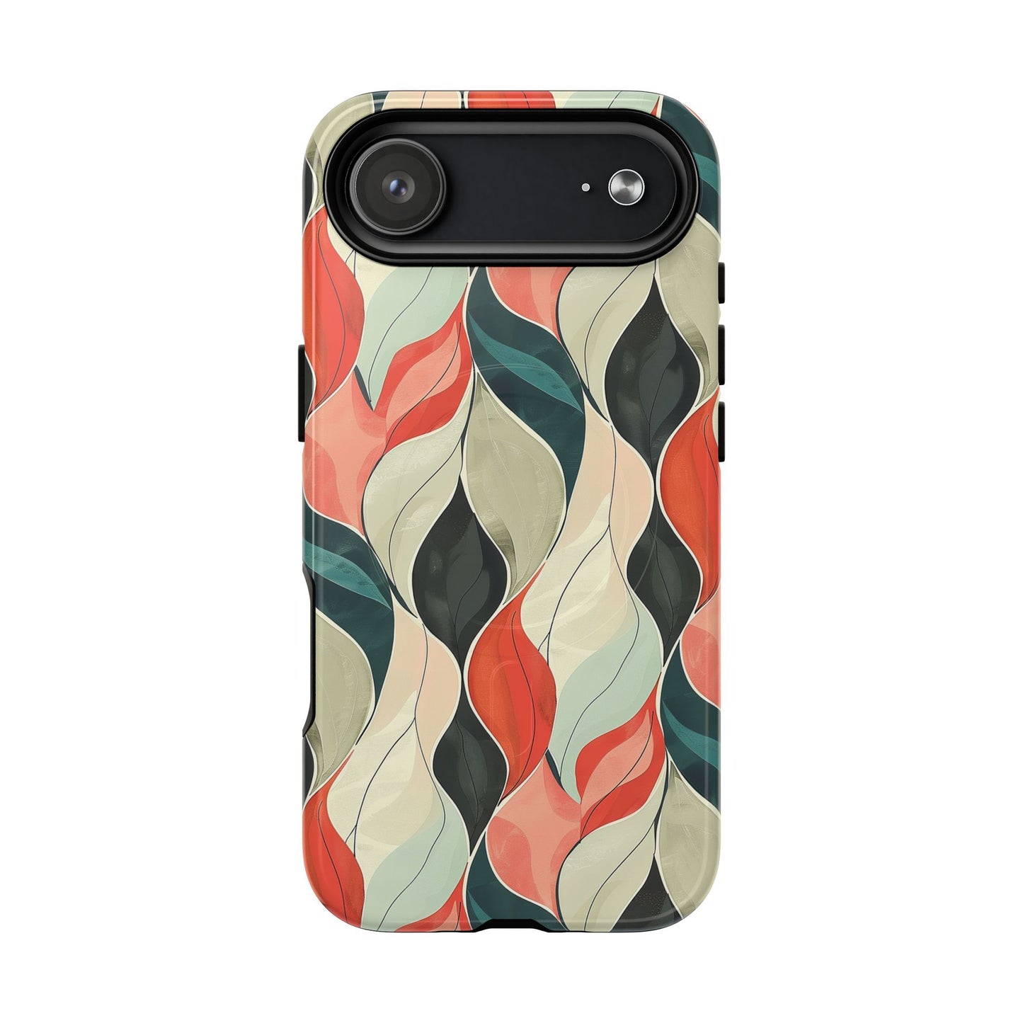 Soft Swirl Floral Tough Magnetic Case