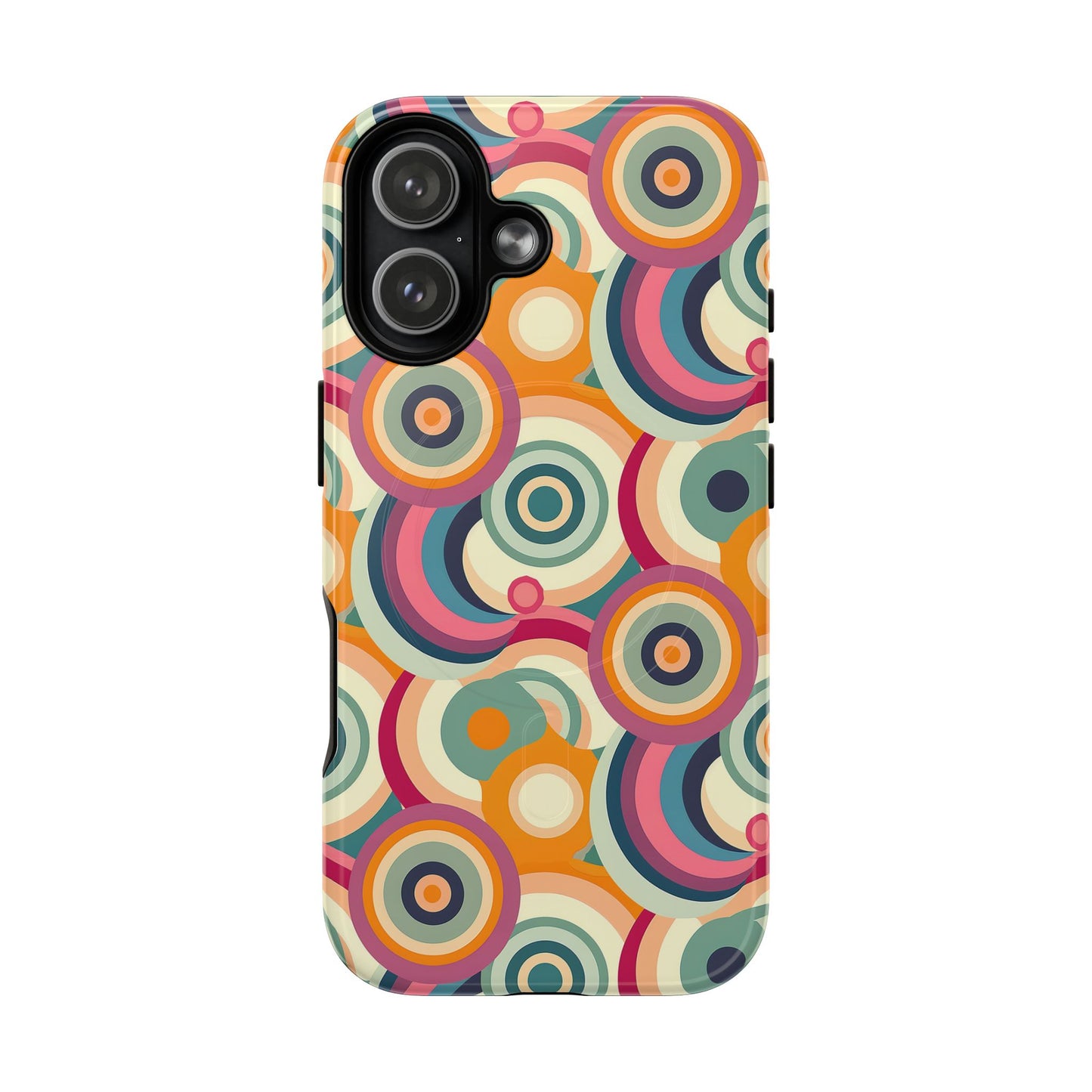 Retro Ripple Tough Magnetic Phone Case