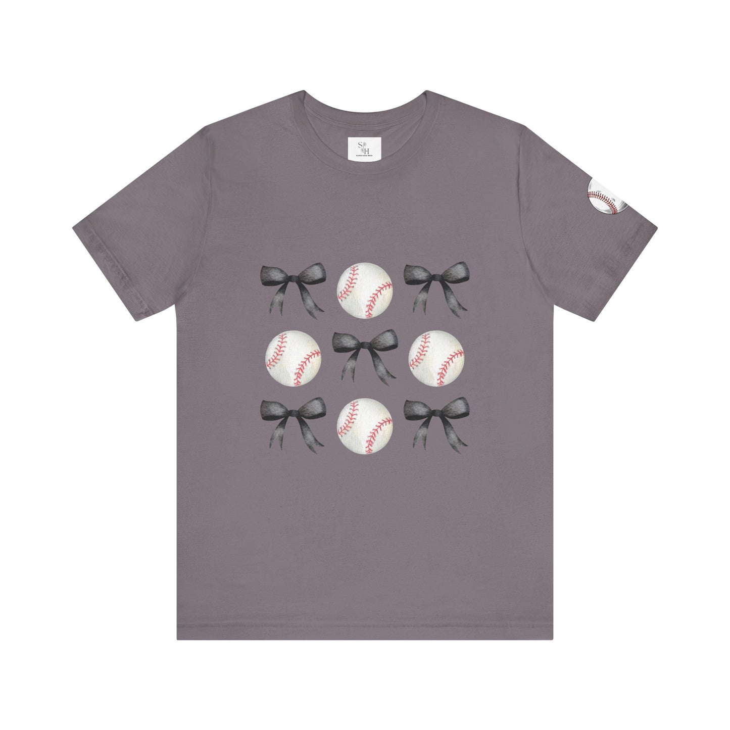 Baseball Coquette Unisex Jersey Short Sleeve Tee