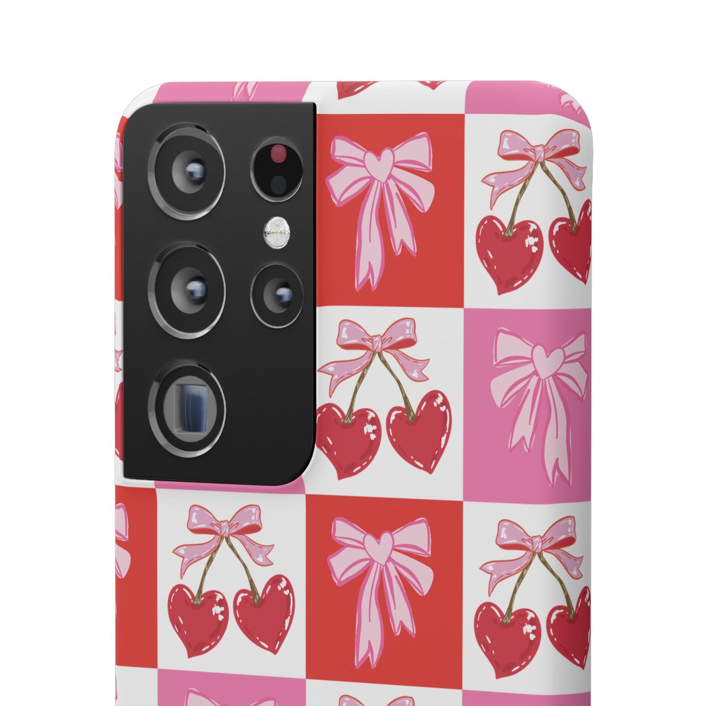 Sweet Pink Coquette Snap Case
