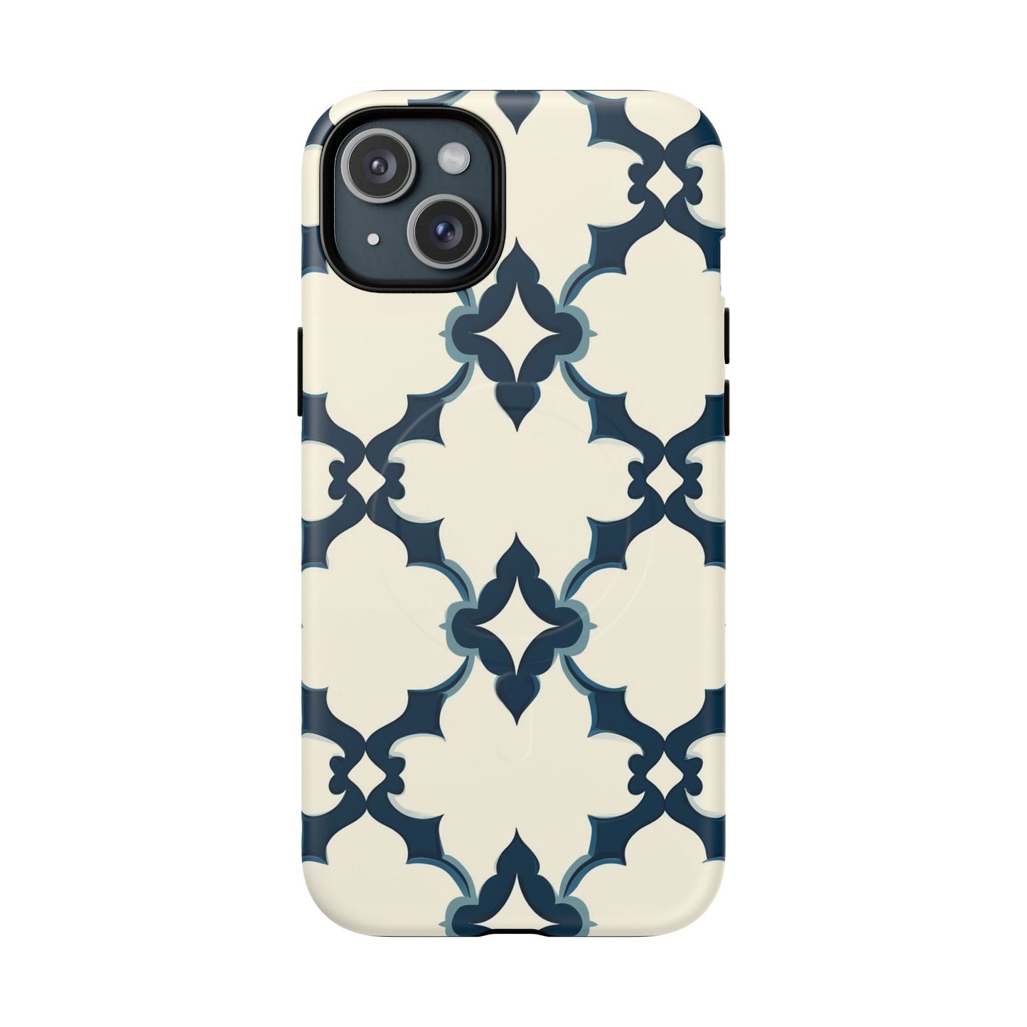 Midnight Quatrefoil Tough Magnetic Case