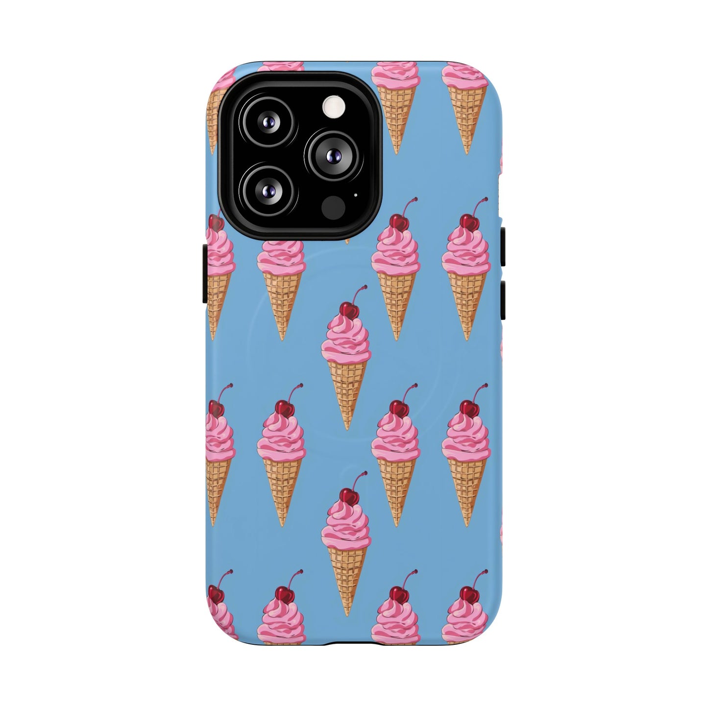 Cherry Swirl Tough Magnetic Phone Case
