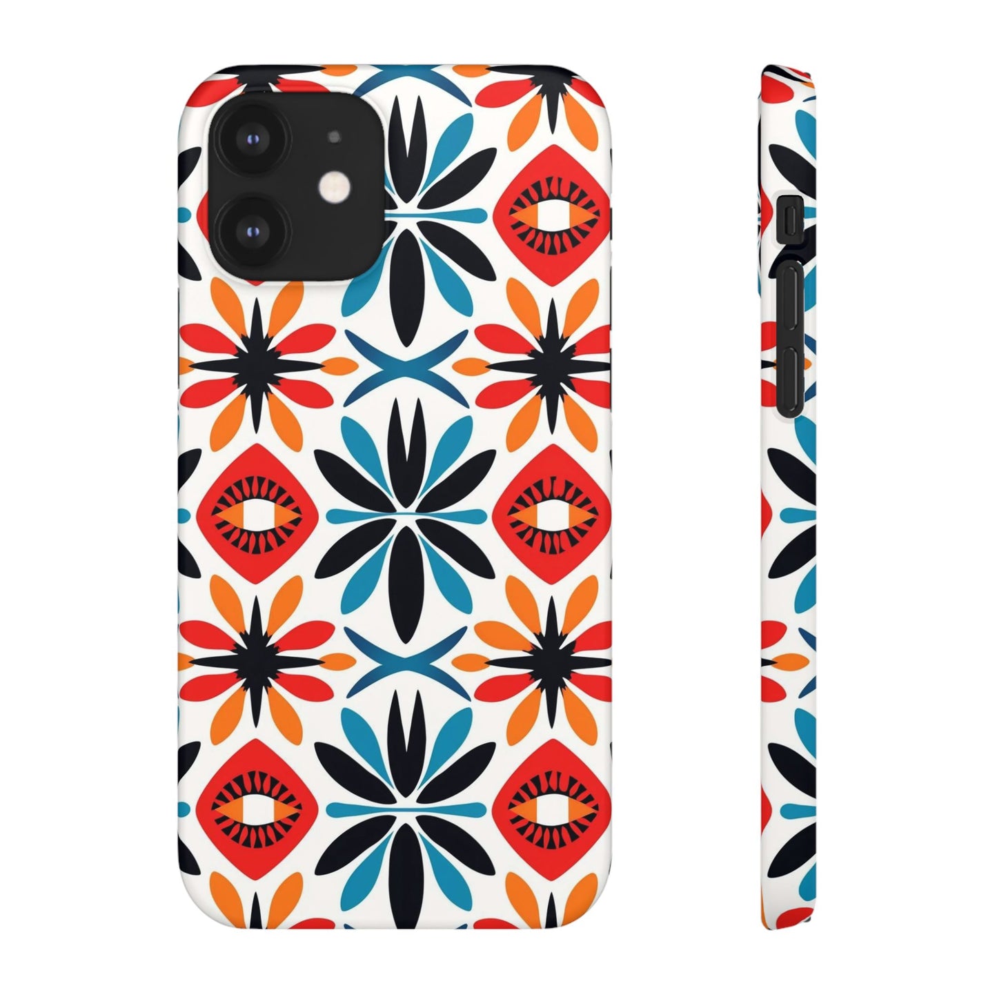 Electric Blooms Snap Case