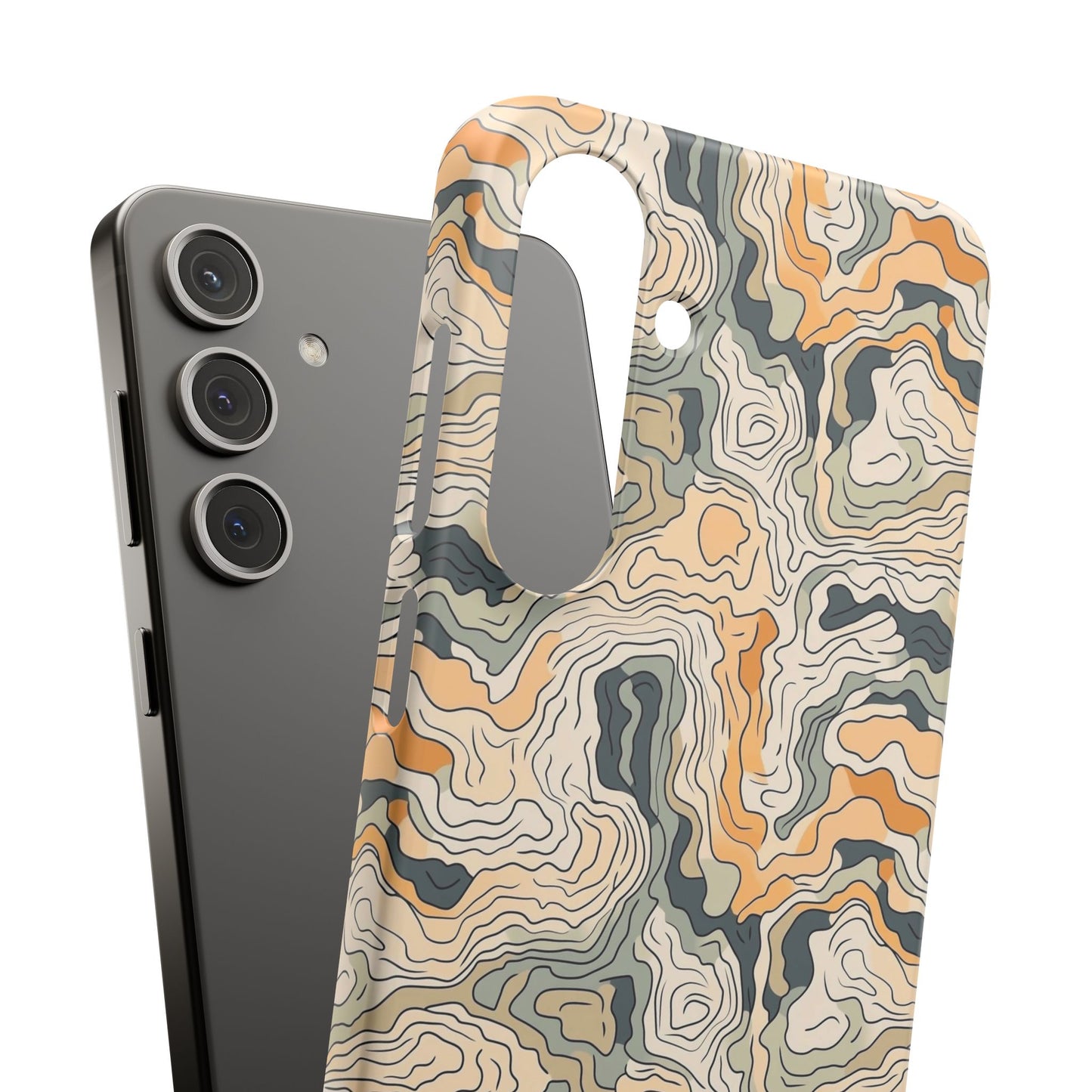 Earthy Abstract Snap Case
