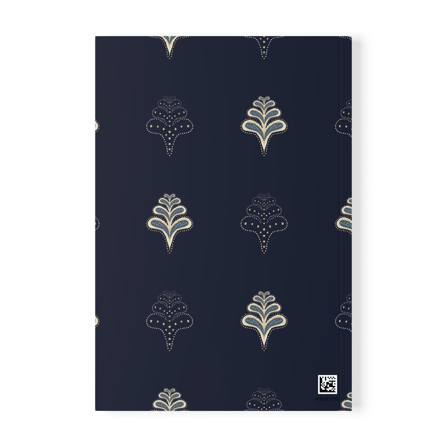 Elegant Floral A5 Softcover Notebook