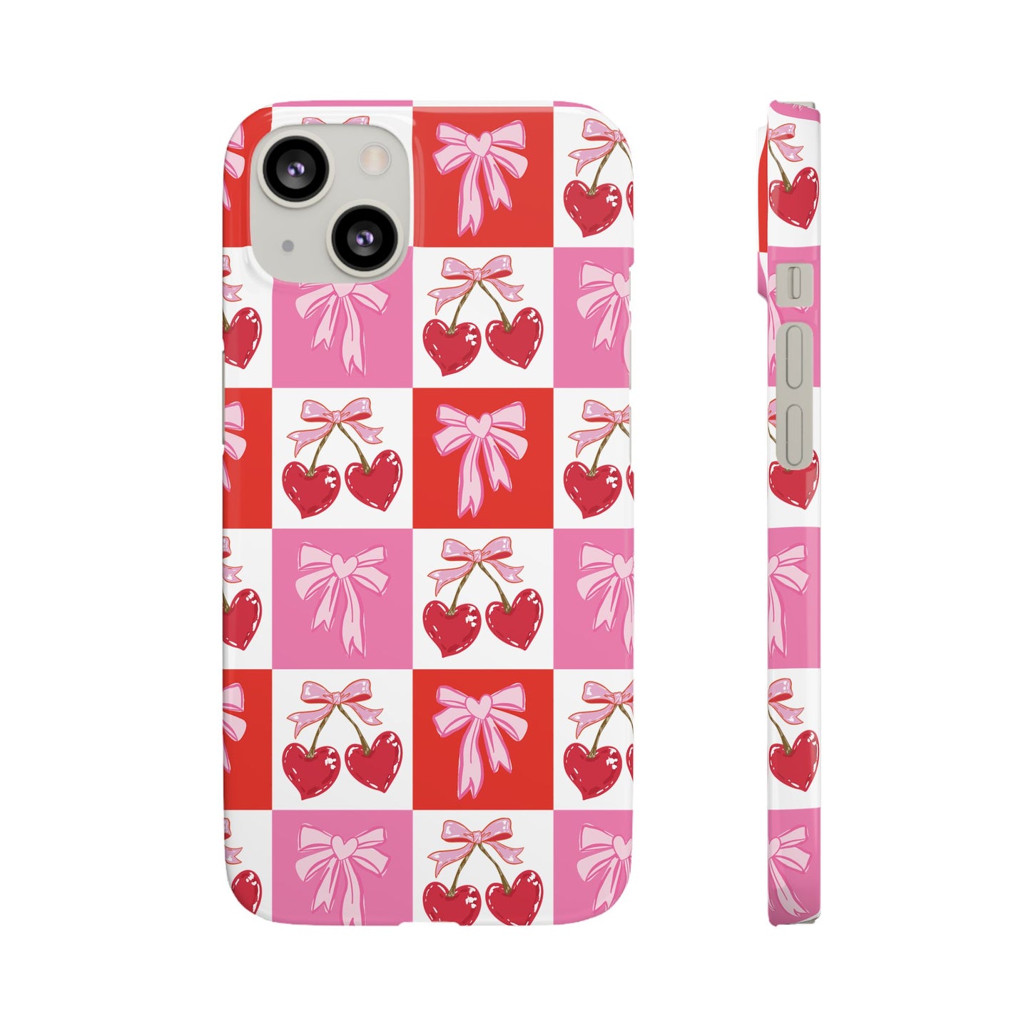 Sweet Pink Coquette Snap Case
