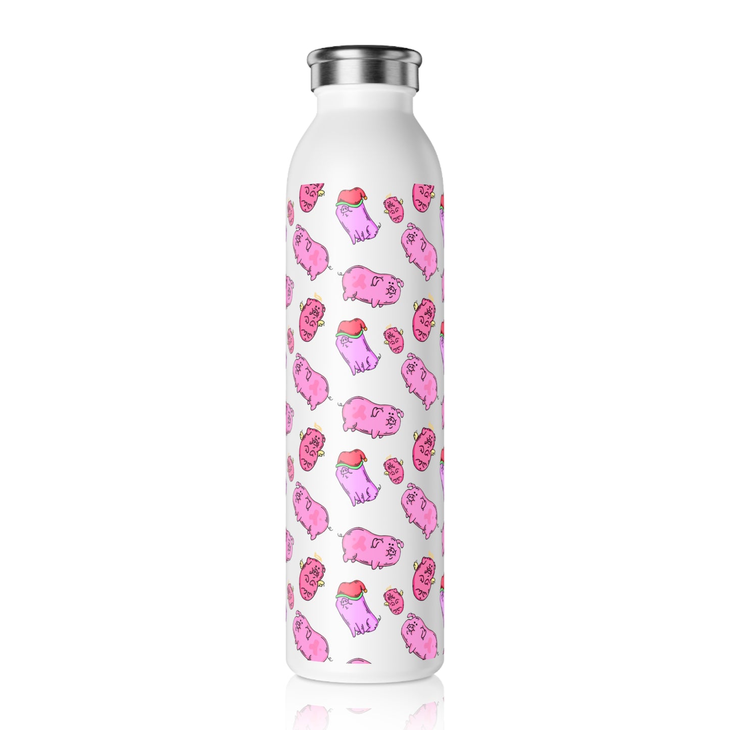 When Pigs Fly Slim Water Bottle