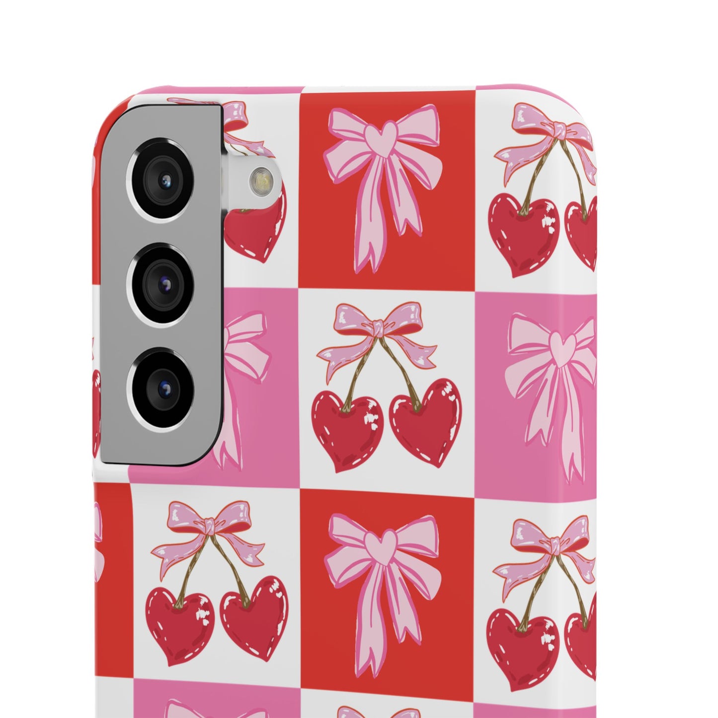 Sweet Pink Coquette Snap Case
