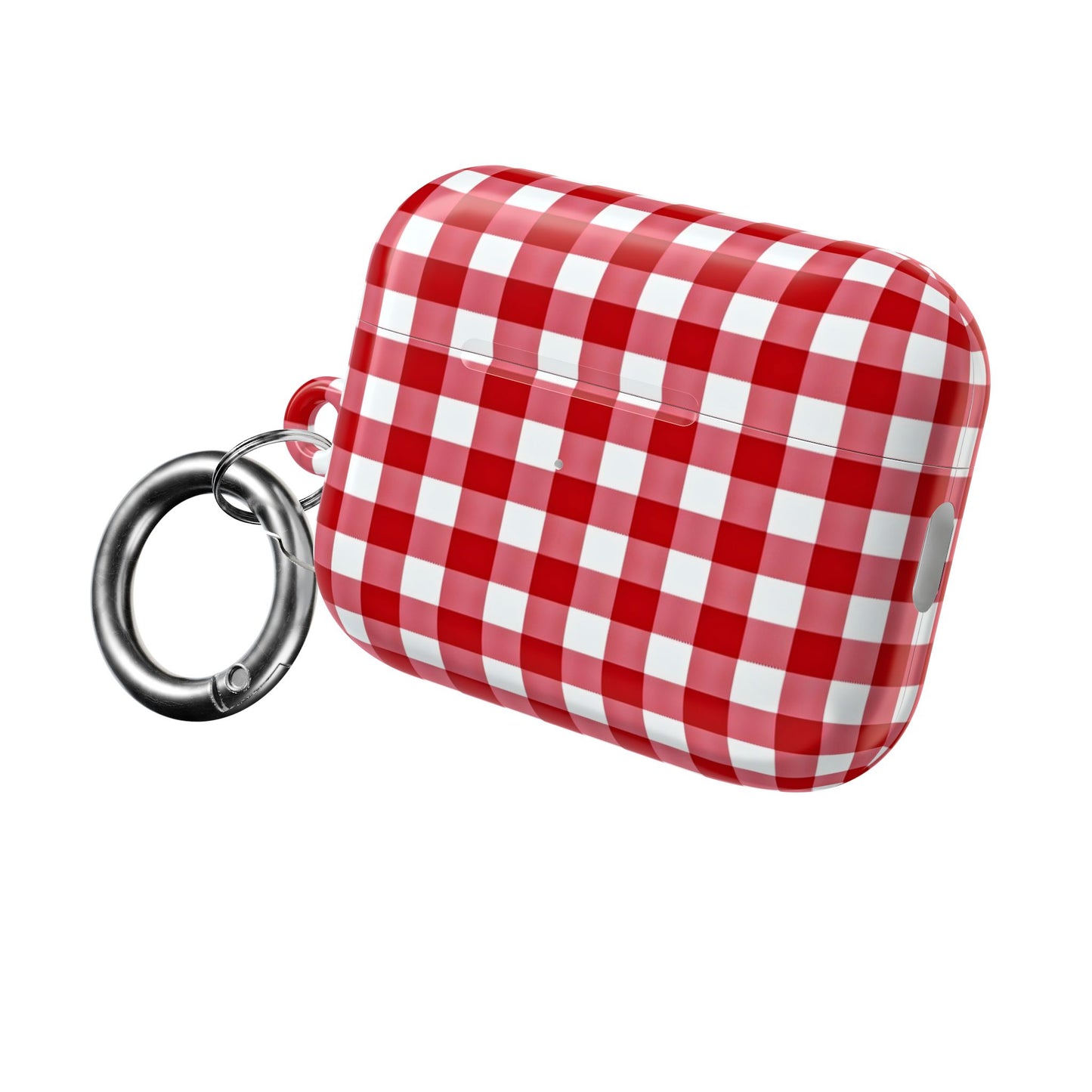 Red Plaid AirPod Cases