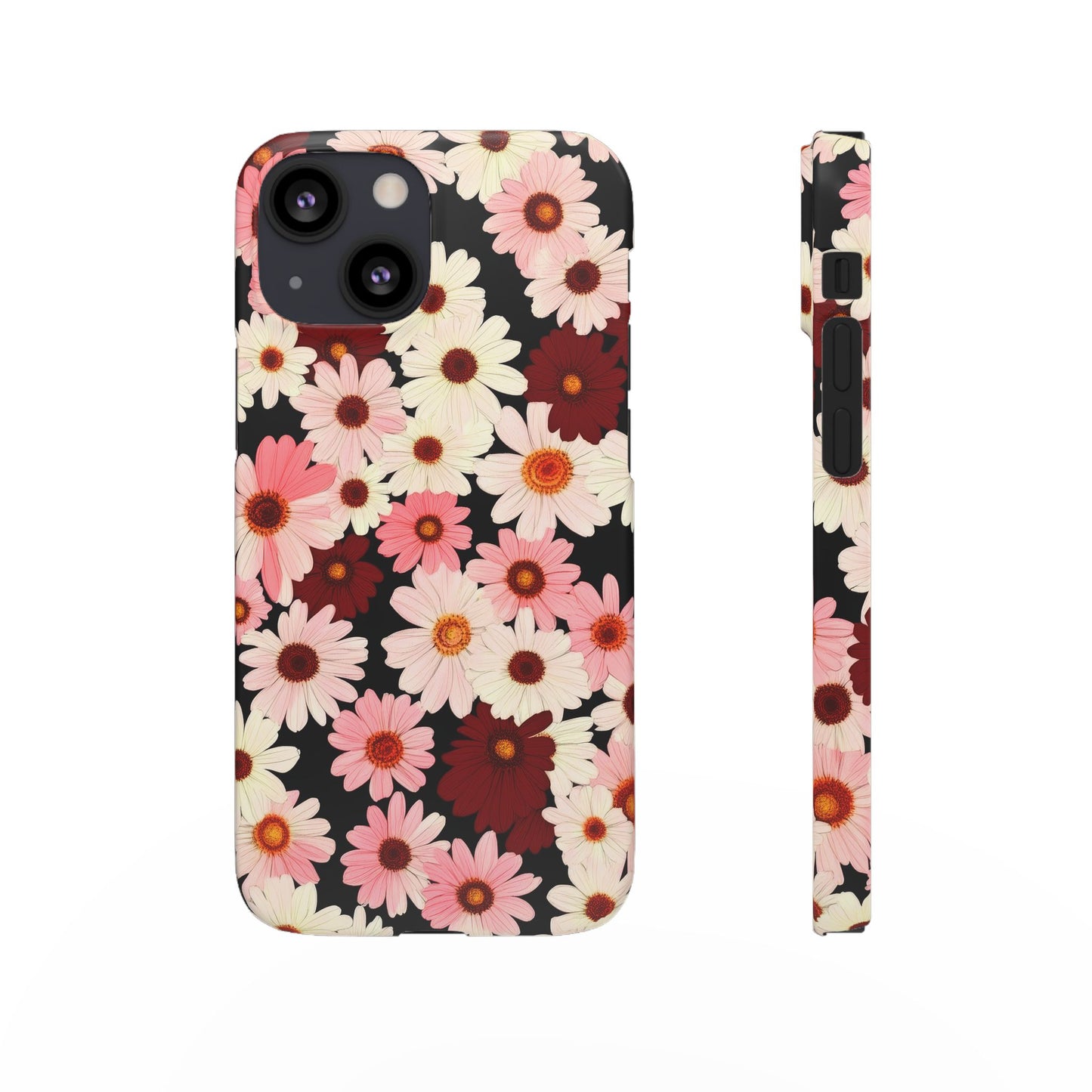 Petal Swing Retro Floral Snap Case