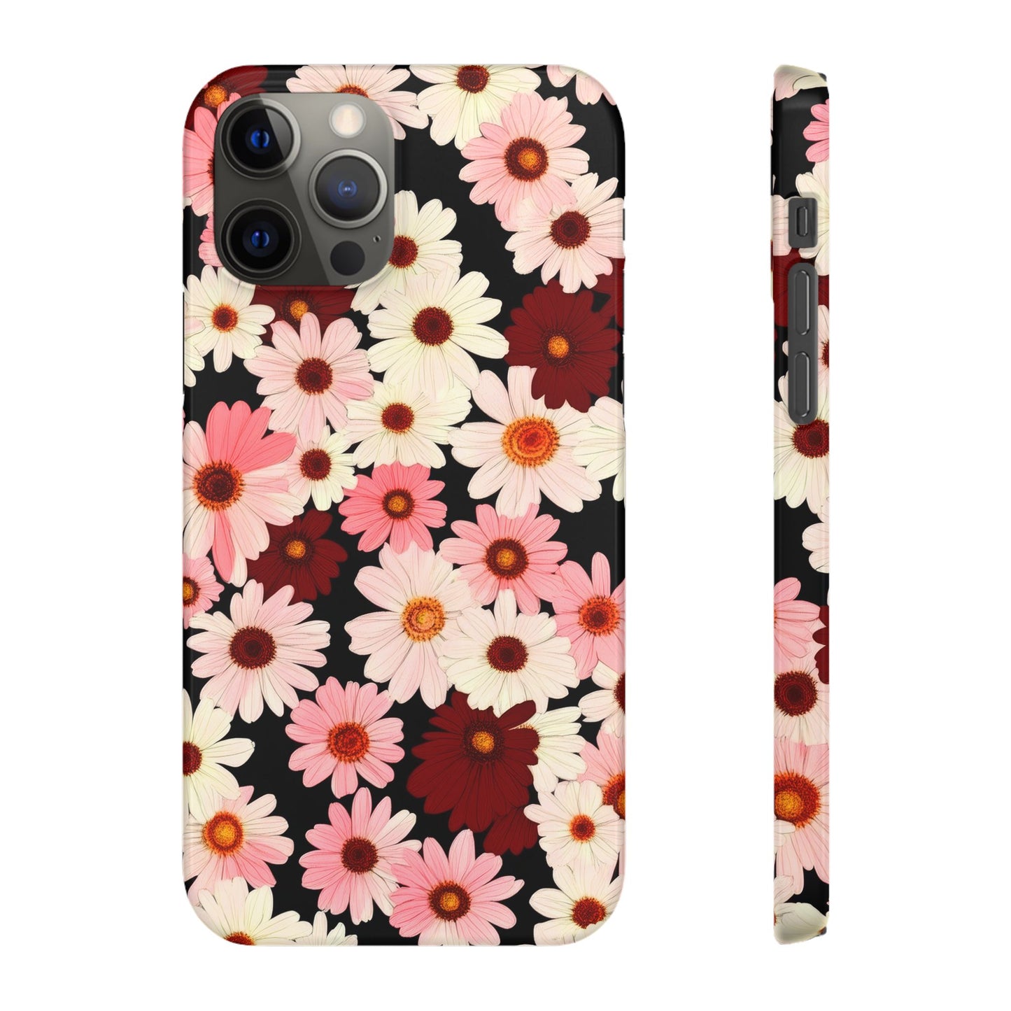 Petal Swing Retro Floral Snap Case