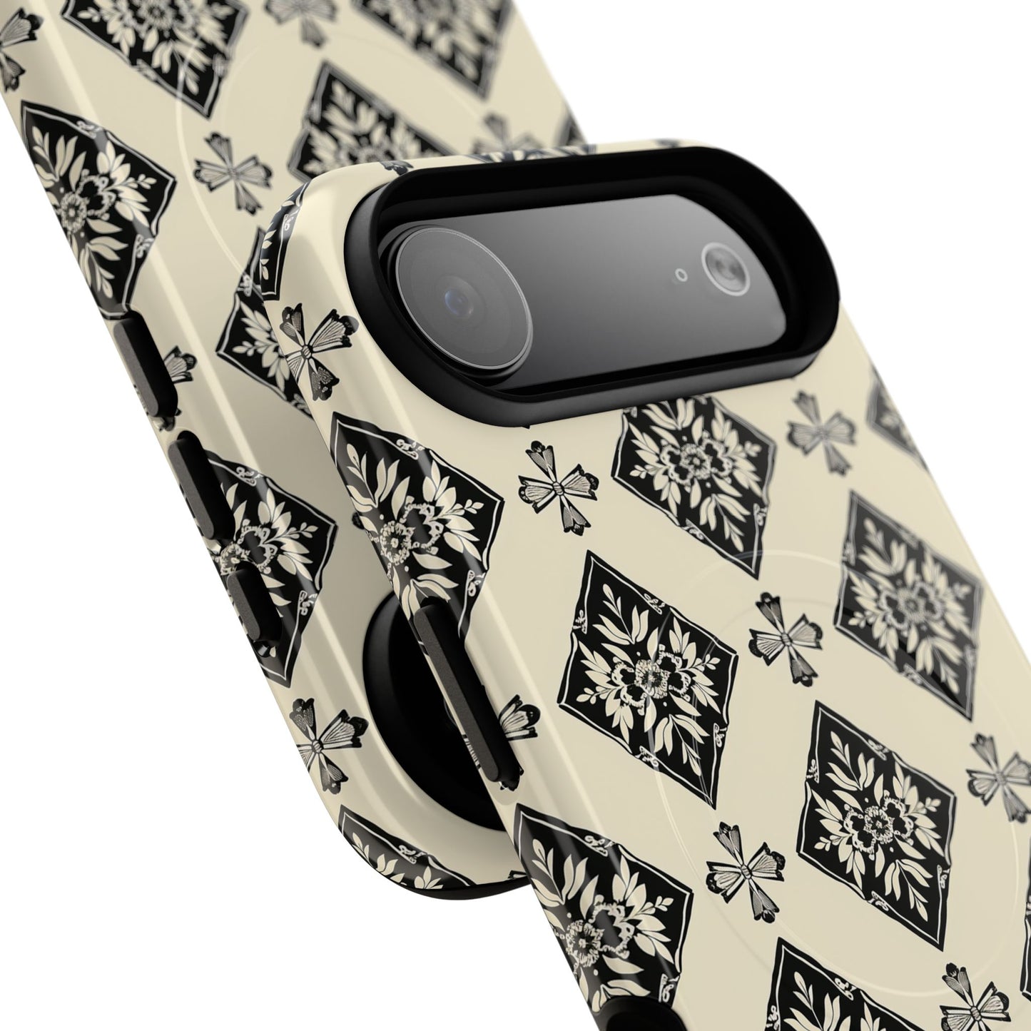 Flora Noir Tough Magnetic Case