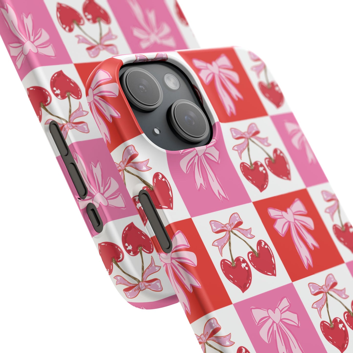 Sweet Pink Coquette Snap Case