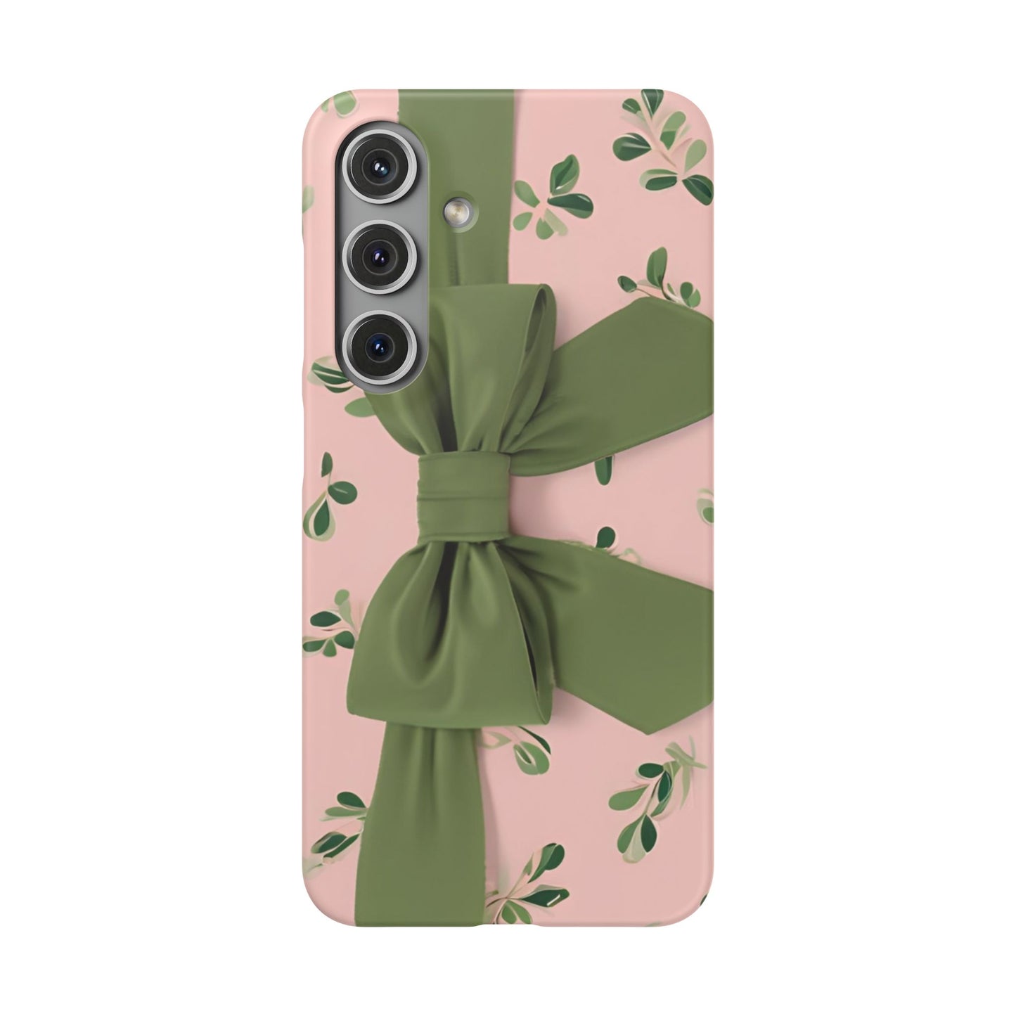 Blushing Bow Snap Case