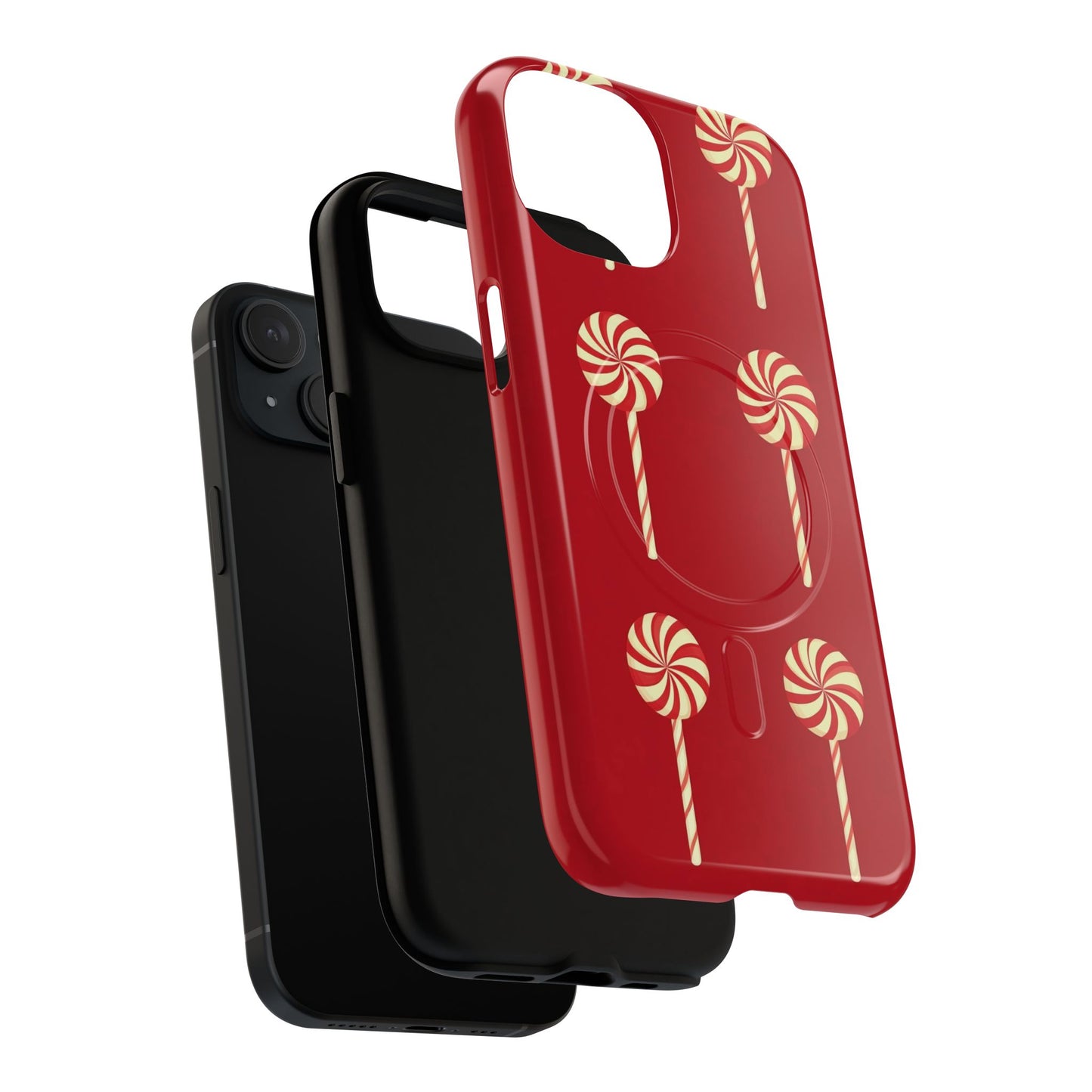 Mint Swirly Tough Magnetic Phone Case