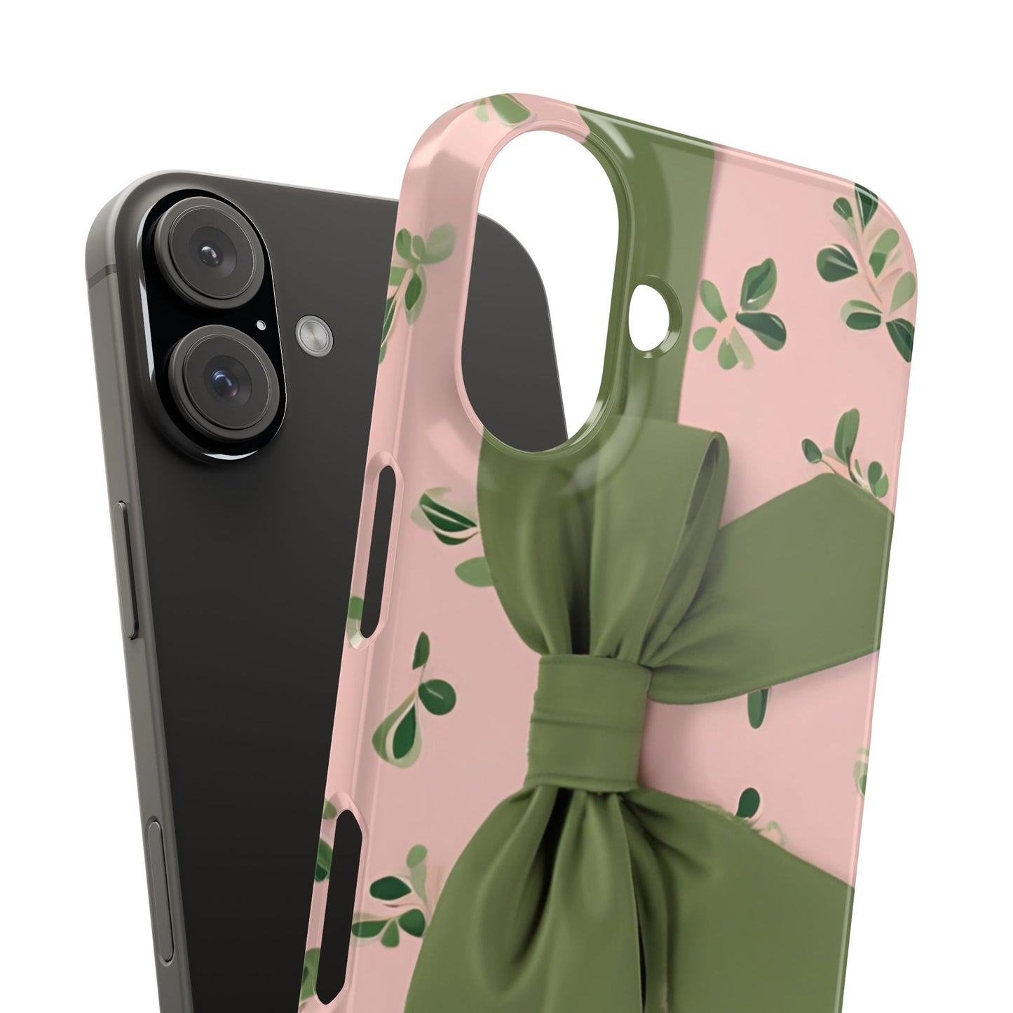 Blushing Bow Snap Case