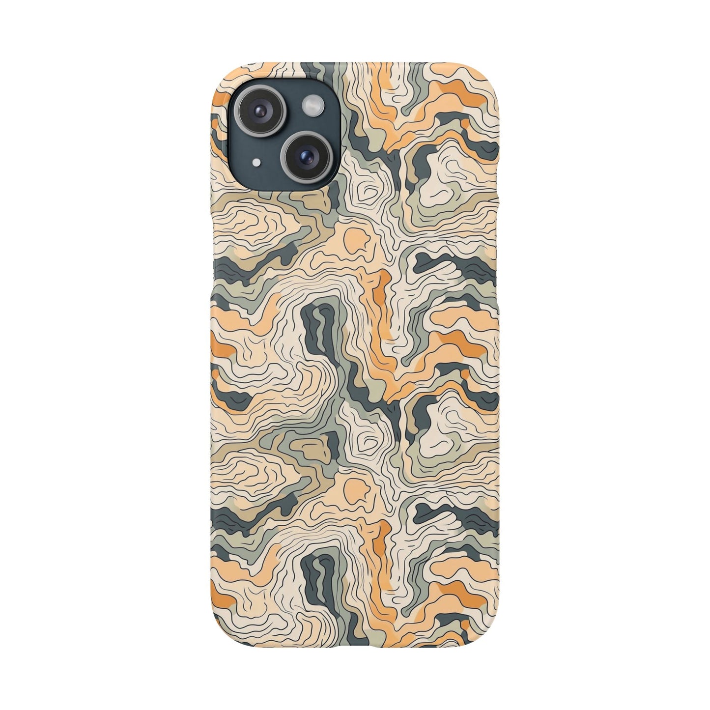 Earthy Abstract Snap Case
