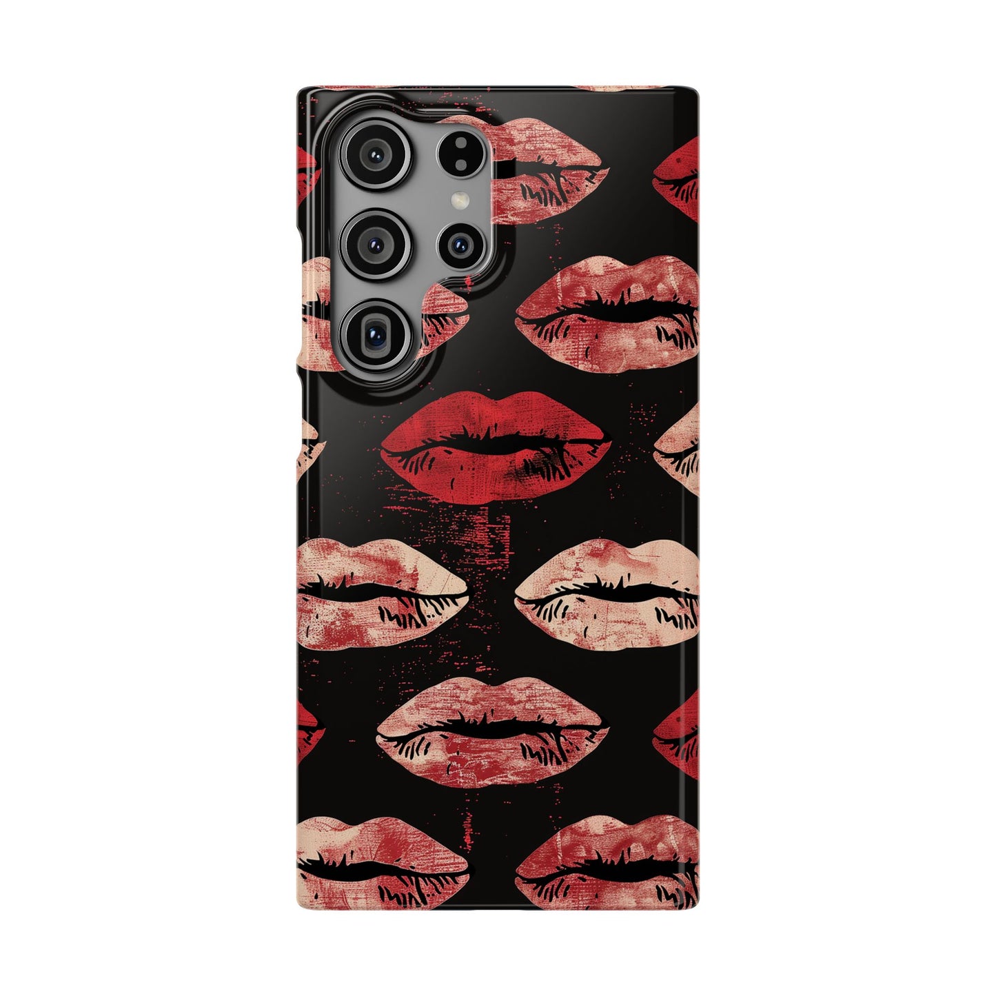 Midnight Pout Snap Phone Case
