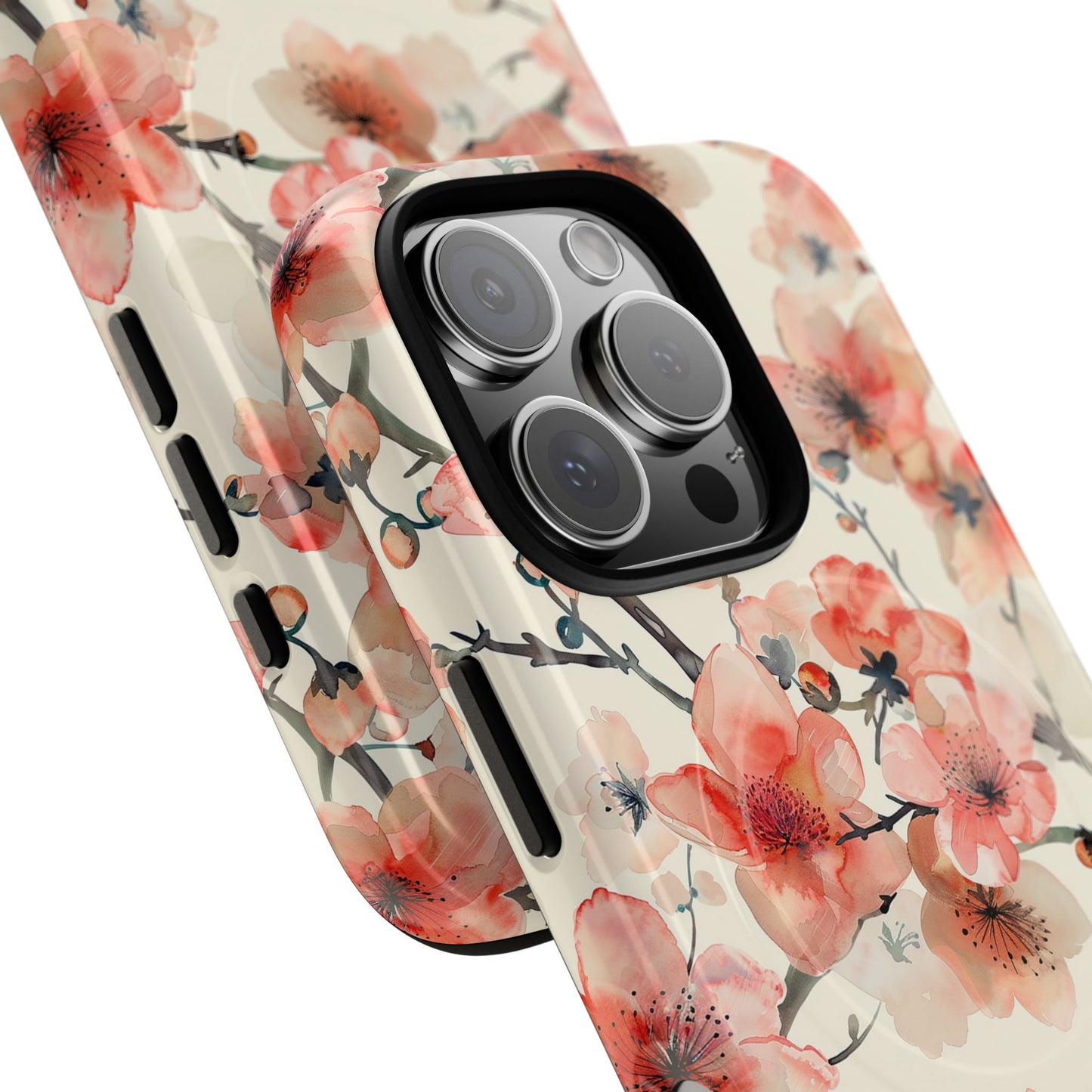 Cherry Veil Tough Magnetic Phone Case