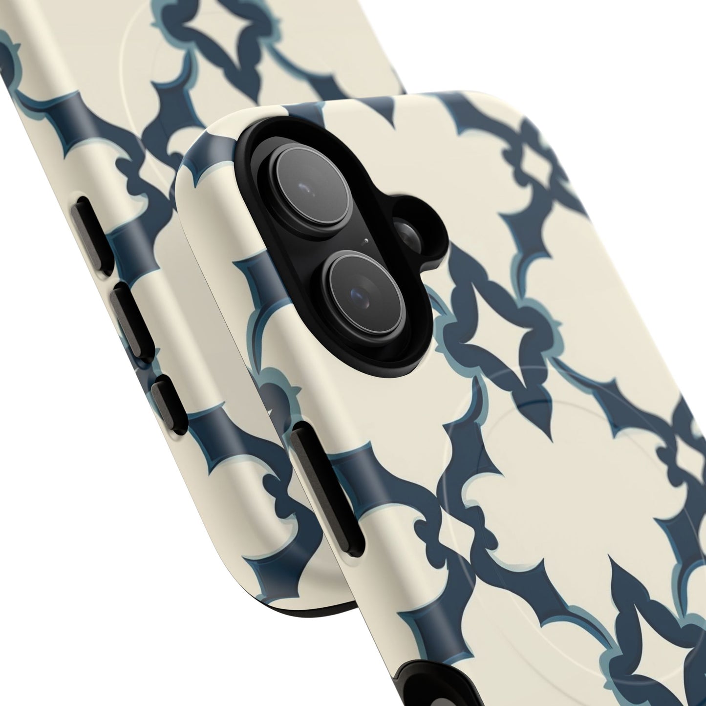 Midnight Quatrefoil Tough Magnetic Case