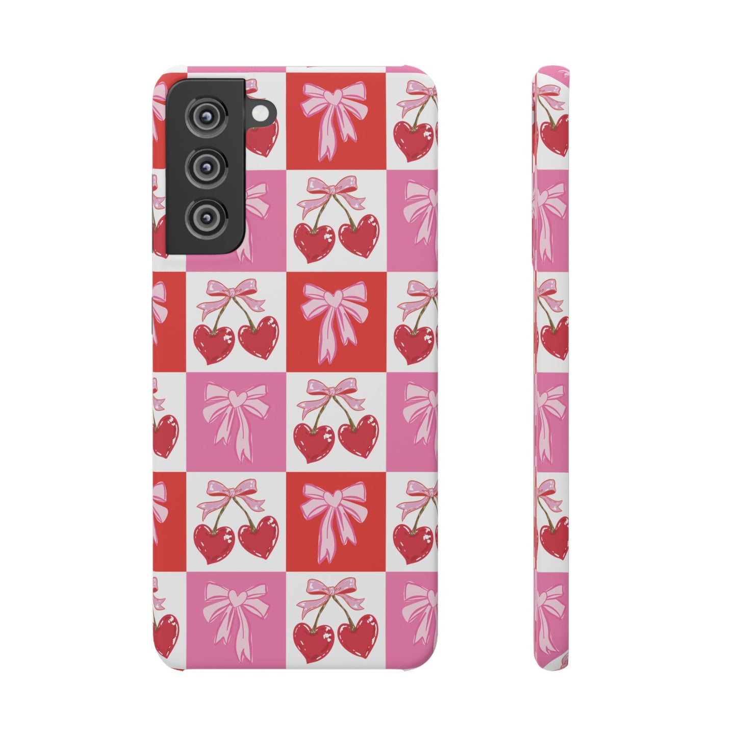 Sweet Pink Coquette Snap Case
