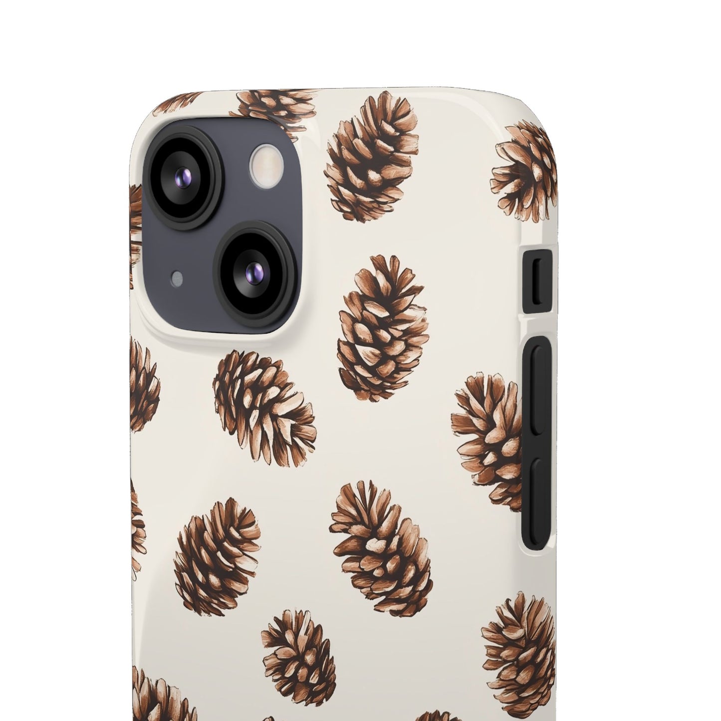Woodland- Pine Cone Snap Phone Case