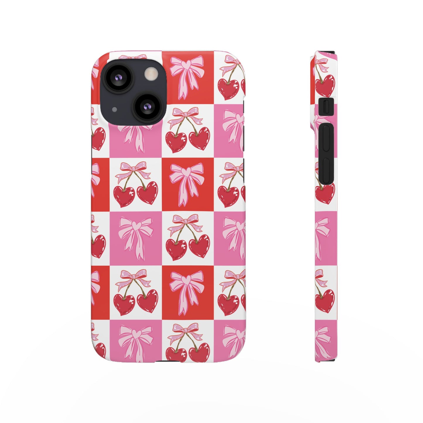 Sweet Pink Coquette Snap Case