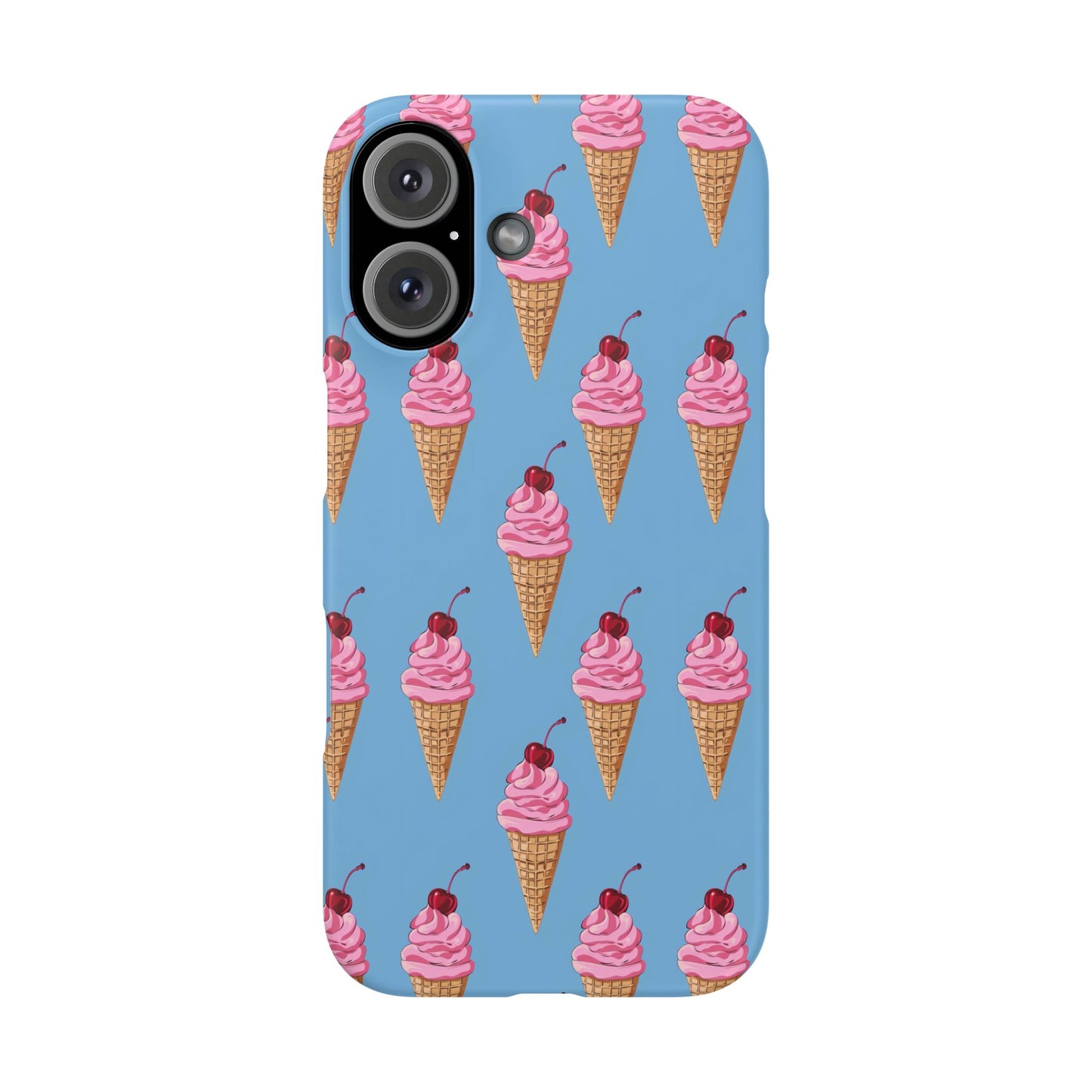 Cherry Swirl Phone Snap Case