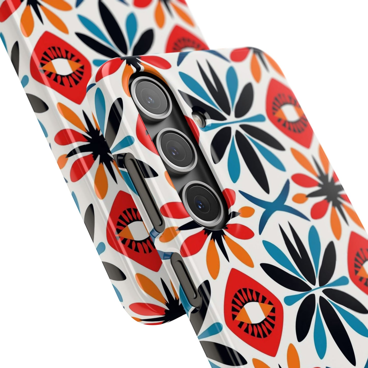 Electric Blooms Snap Case