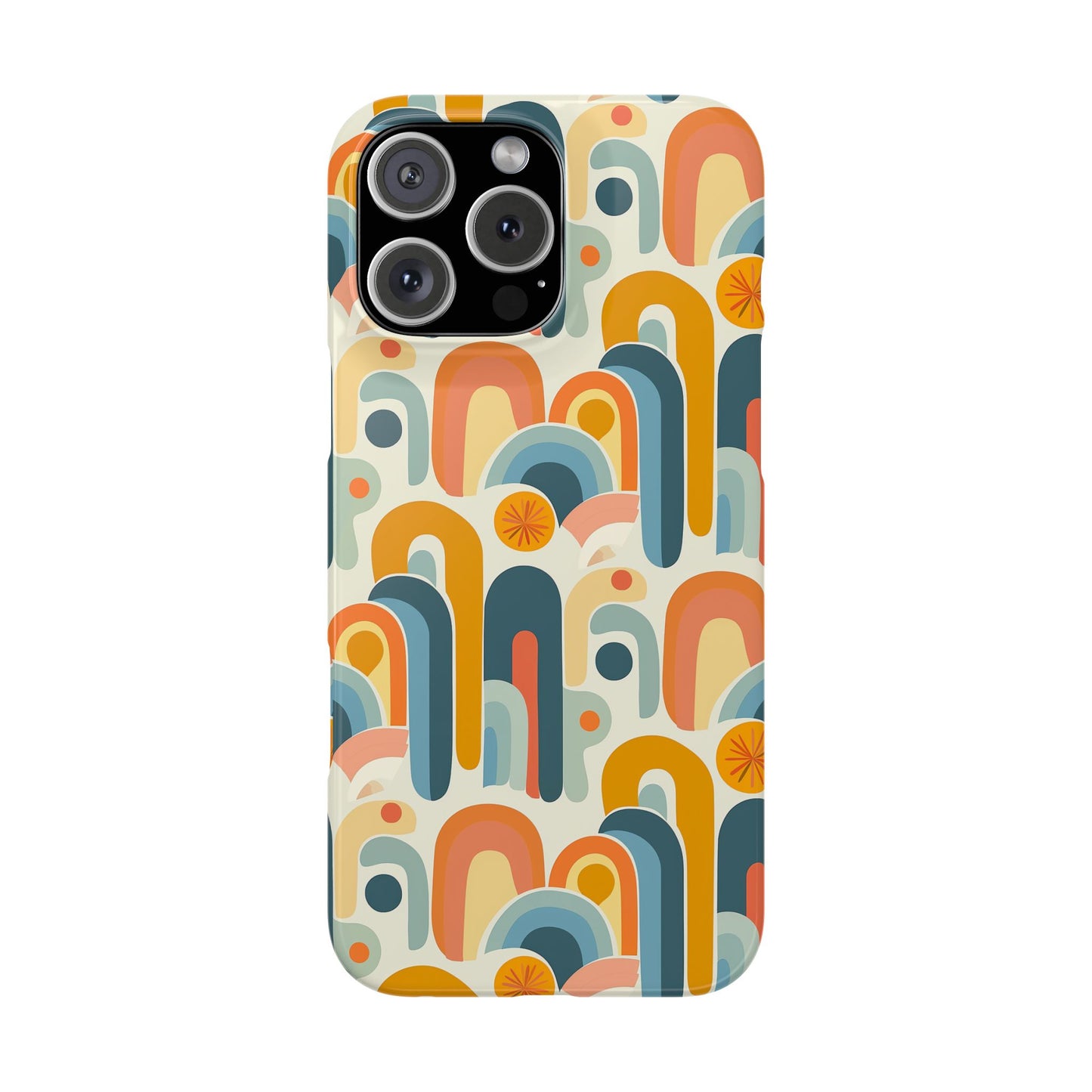 Coral Reverie Snap Case