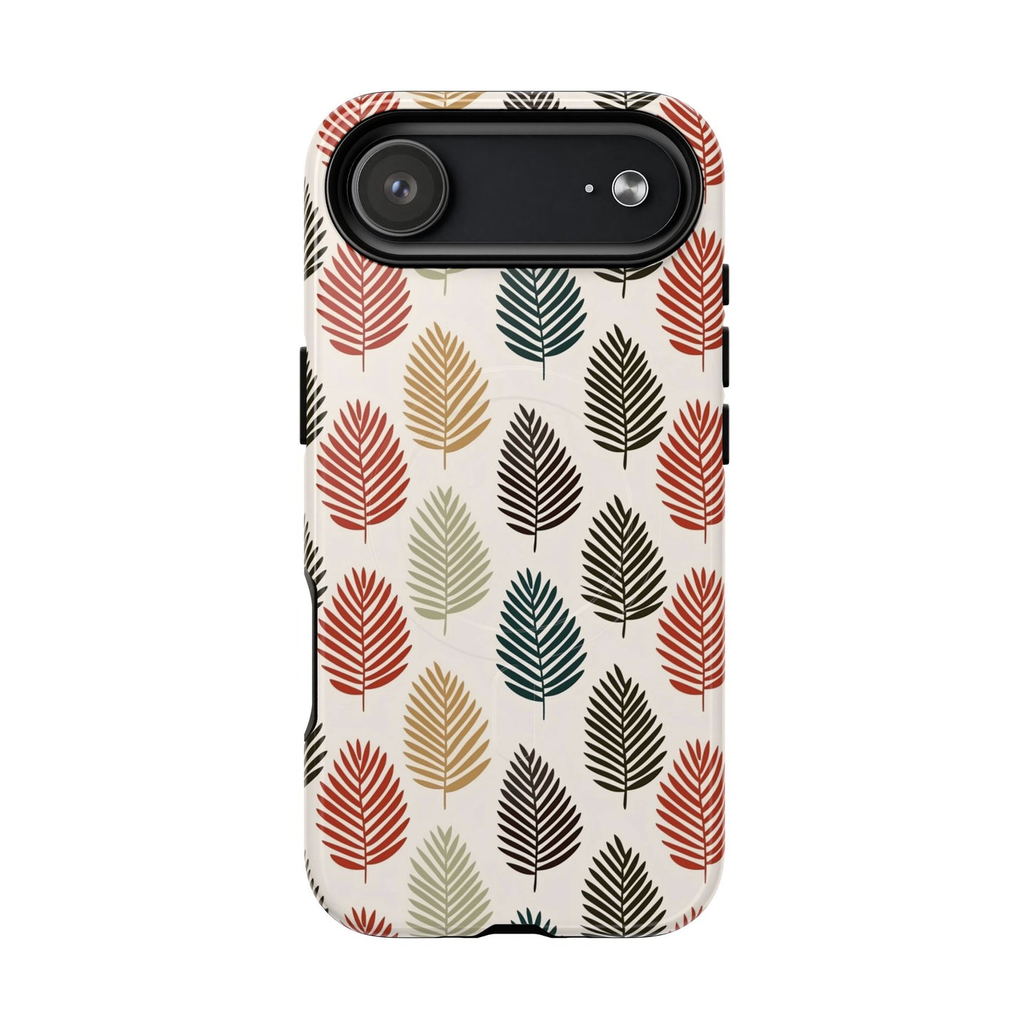 Robuste magnetische Handyhülle mit Herbstlaub-Motiv
