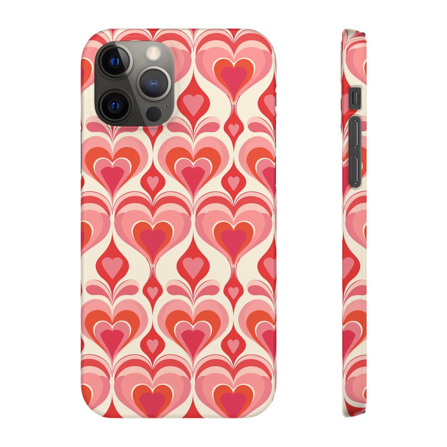 Heart Merge Phone Snap Case
