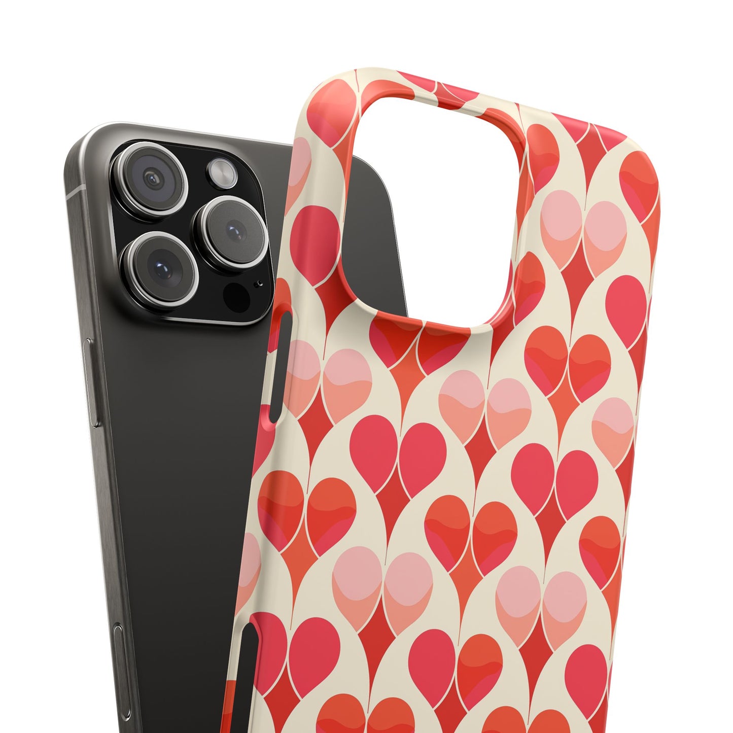 Heart Stream Phone Snap Case