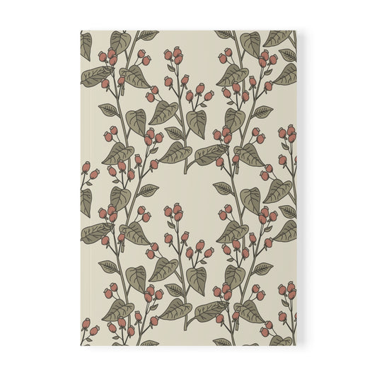 Herbal Reverie - Floral A5 Softcover Notebook