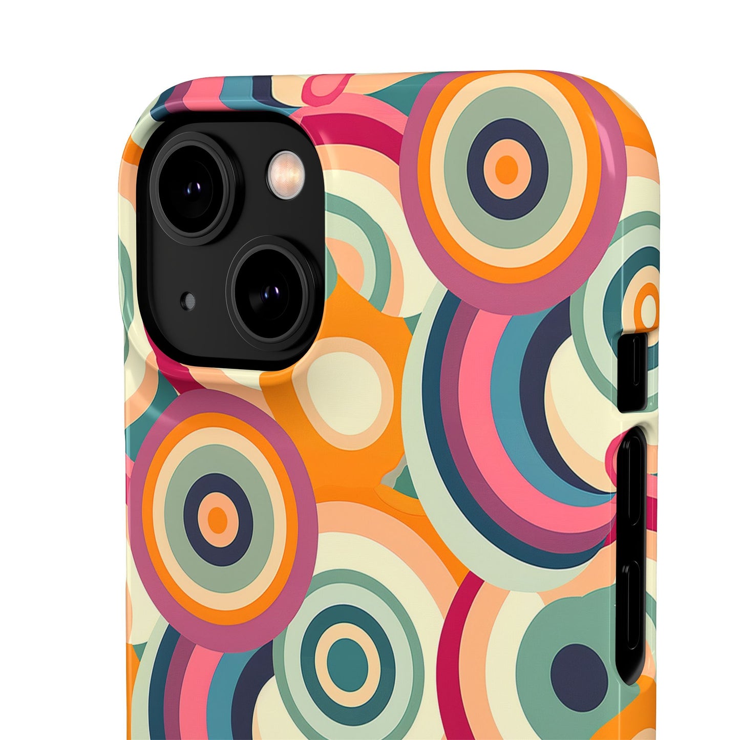 Retro Ripple Snap Case