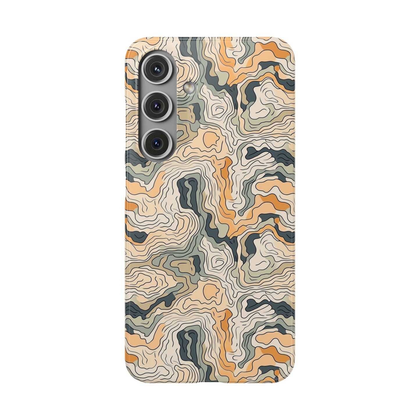 Earthy Abstract Snap Case