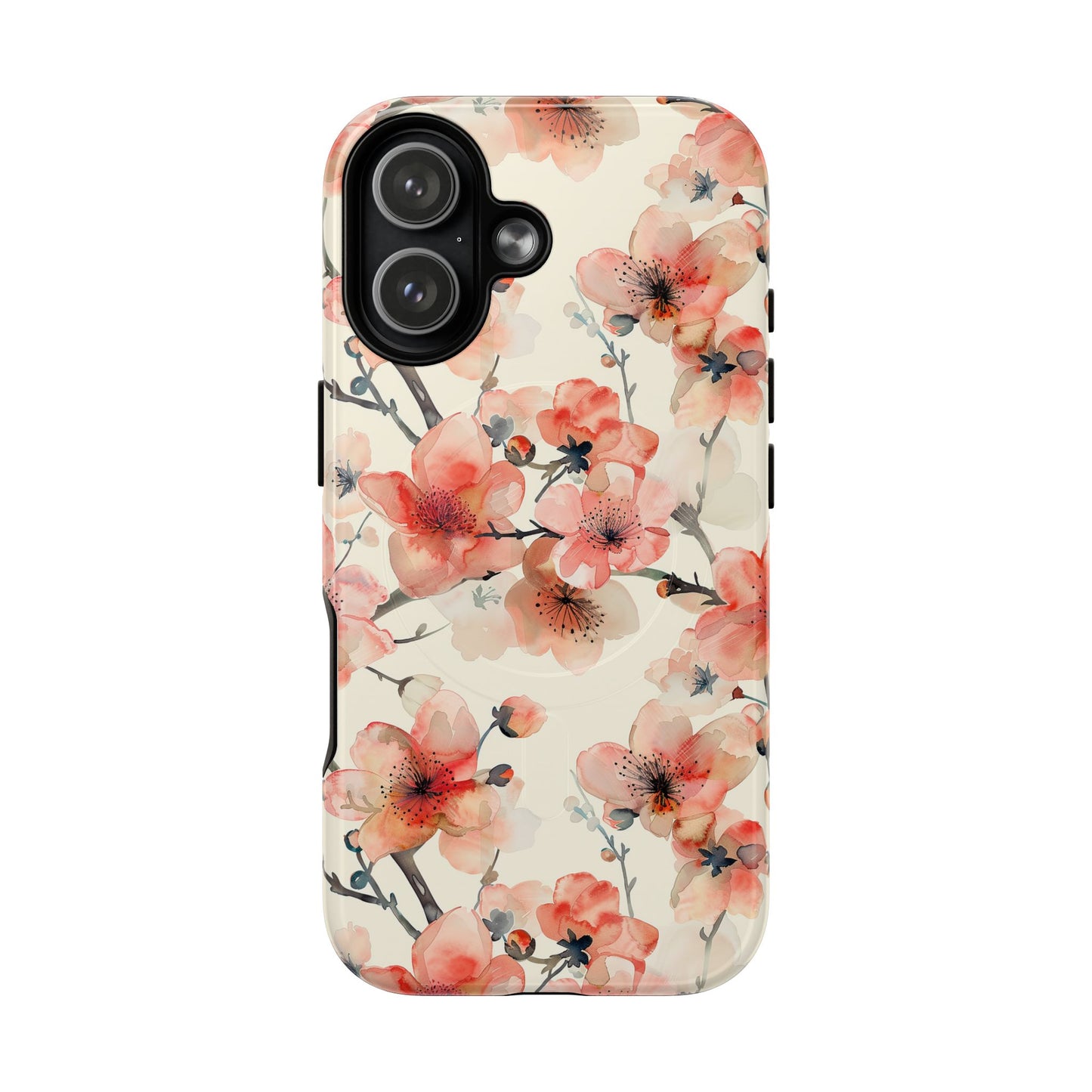Cherry Veil Tough Magnetic Phone Case