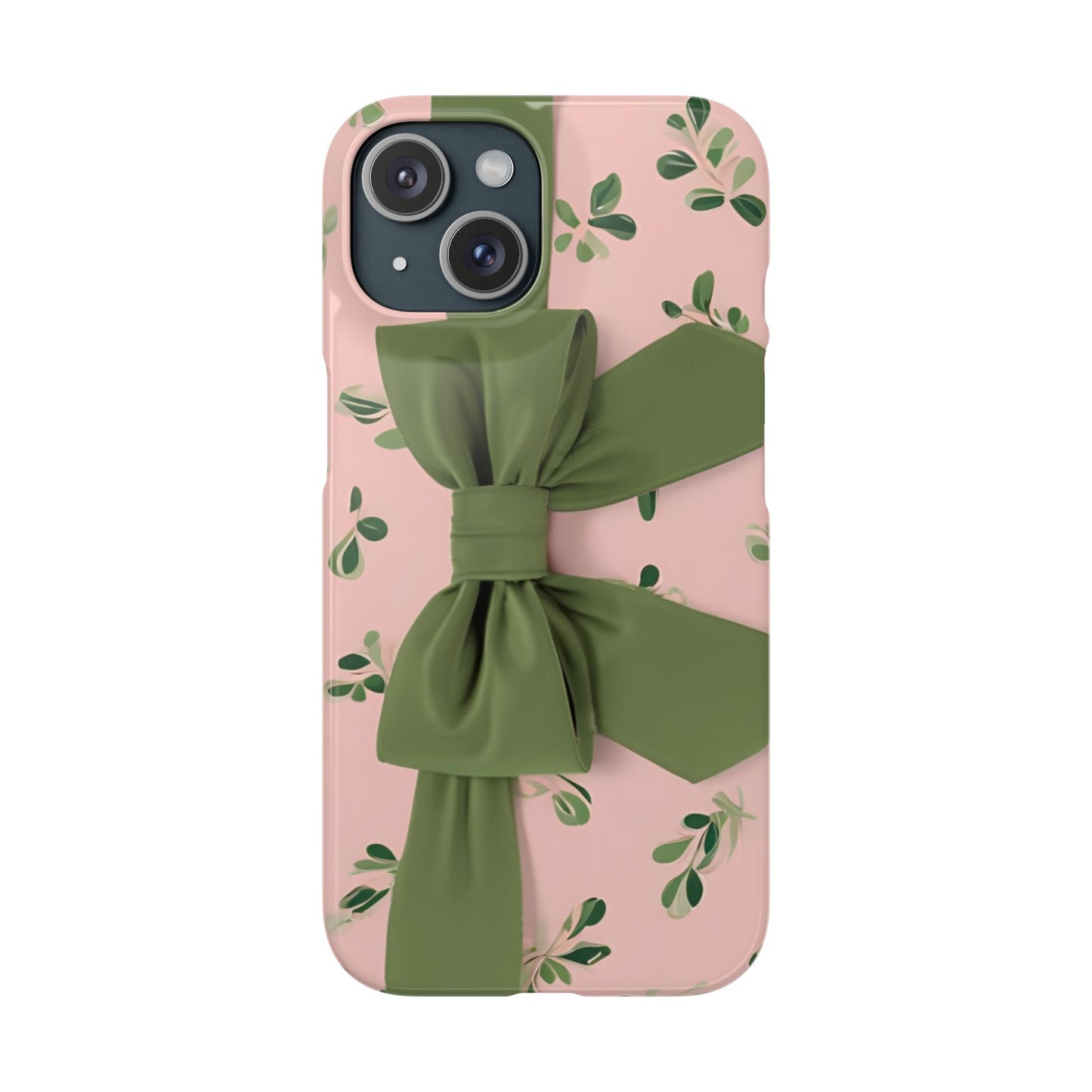Blushing Bow Snap Case