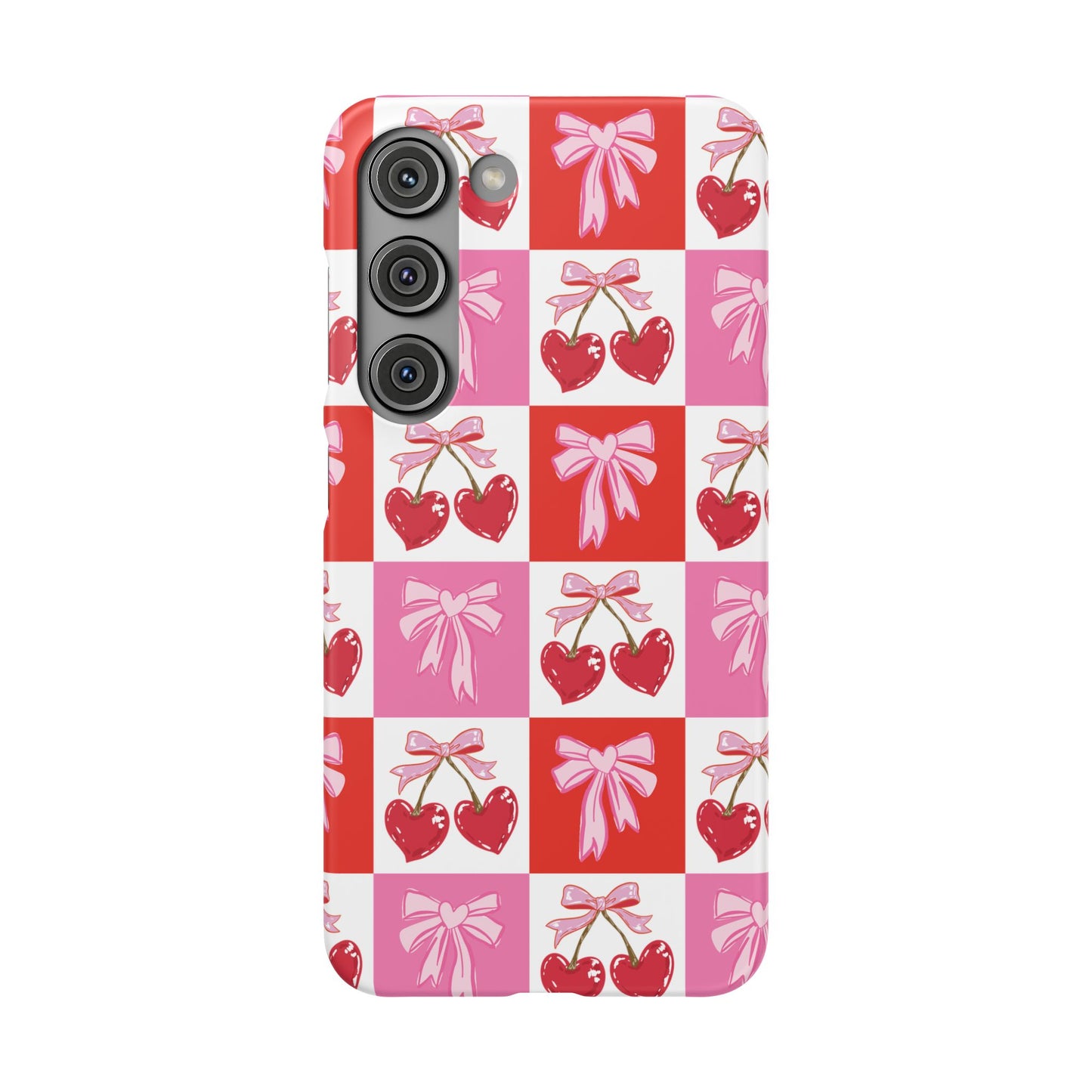 Sweet Pink Coquette Snap Case