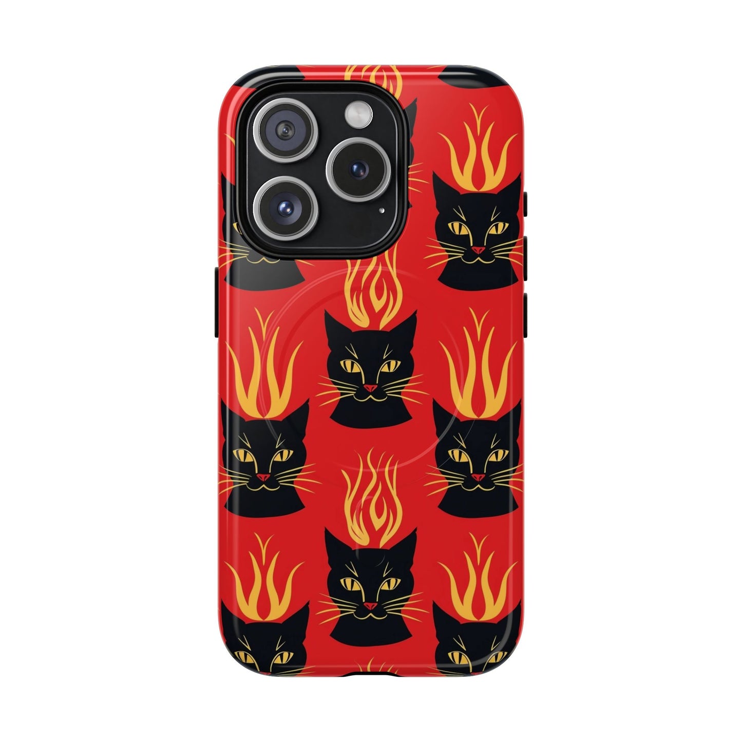 Devil Kitty Tough Magnetic Phone Case
