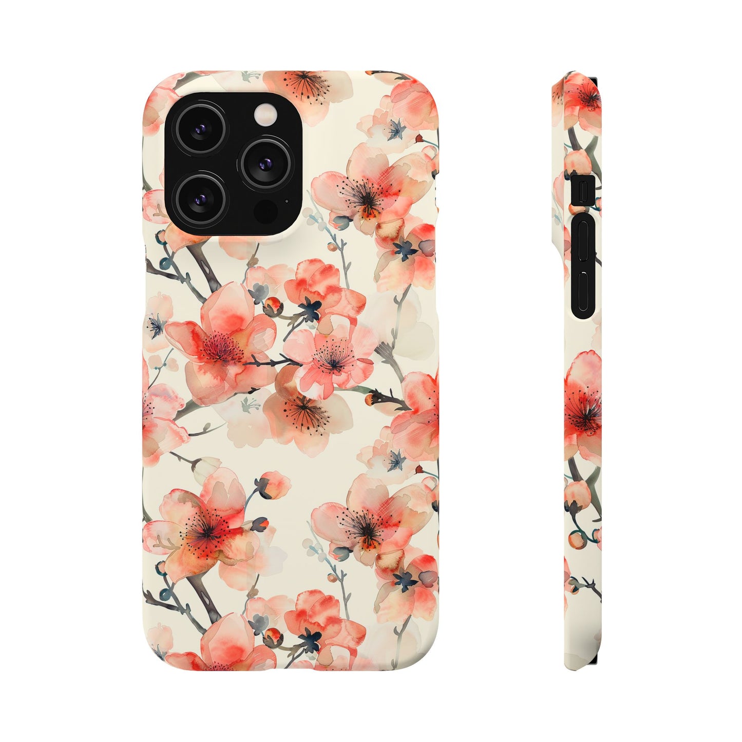 Cherry Veil Phone Snap Case