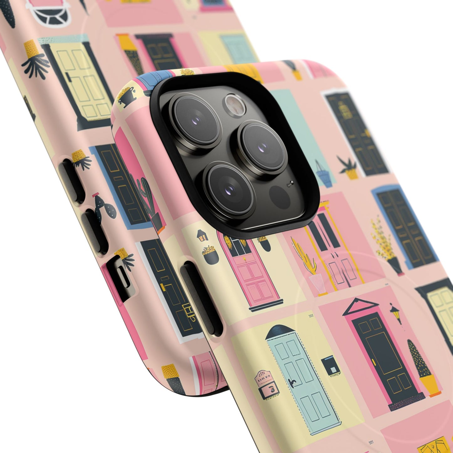 Rosy Entry Tough Magnetic Phone Case