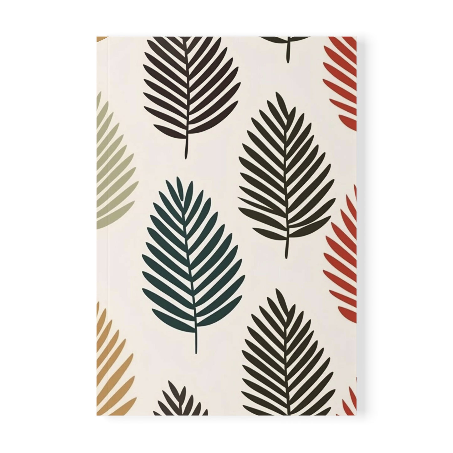 Autumn Leaves Softcover Notebook A5